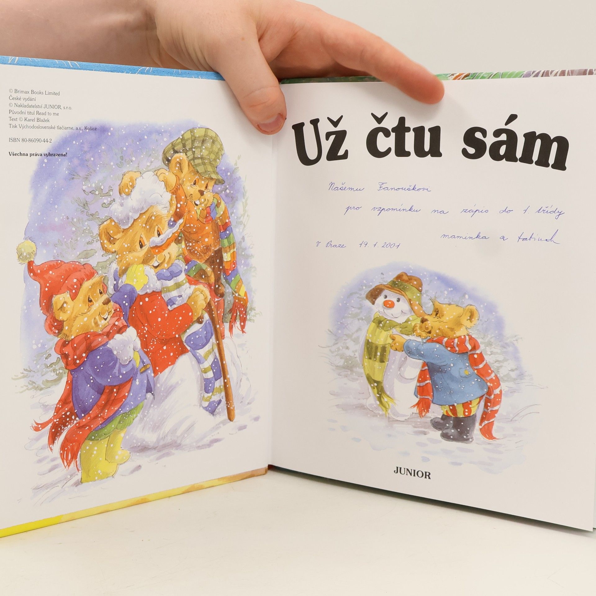 Kolektiv autorů Už čtu sám