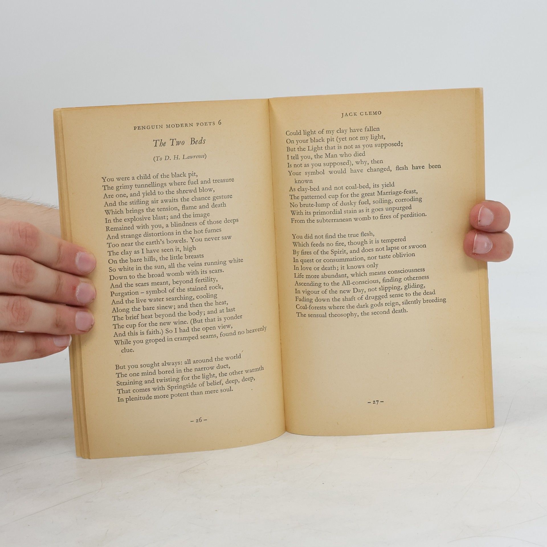 Jack Clemo Penguin Modern Poets 9
