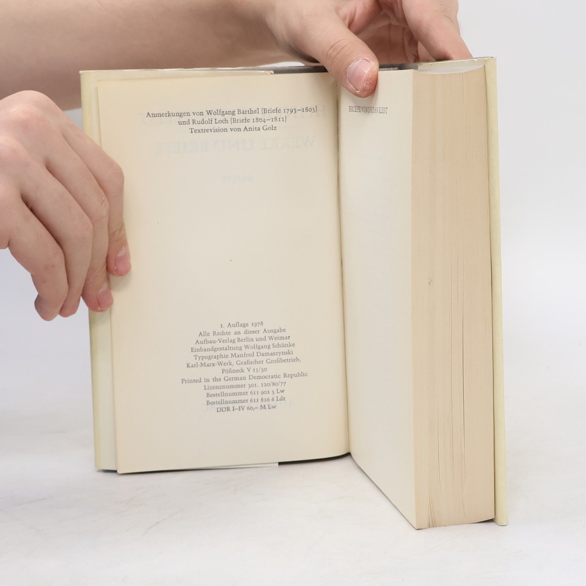 Heinrich von Kleist Werke und Briefe 4