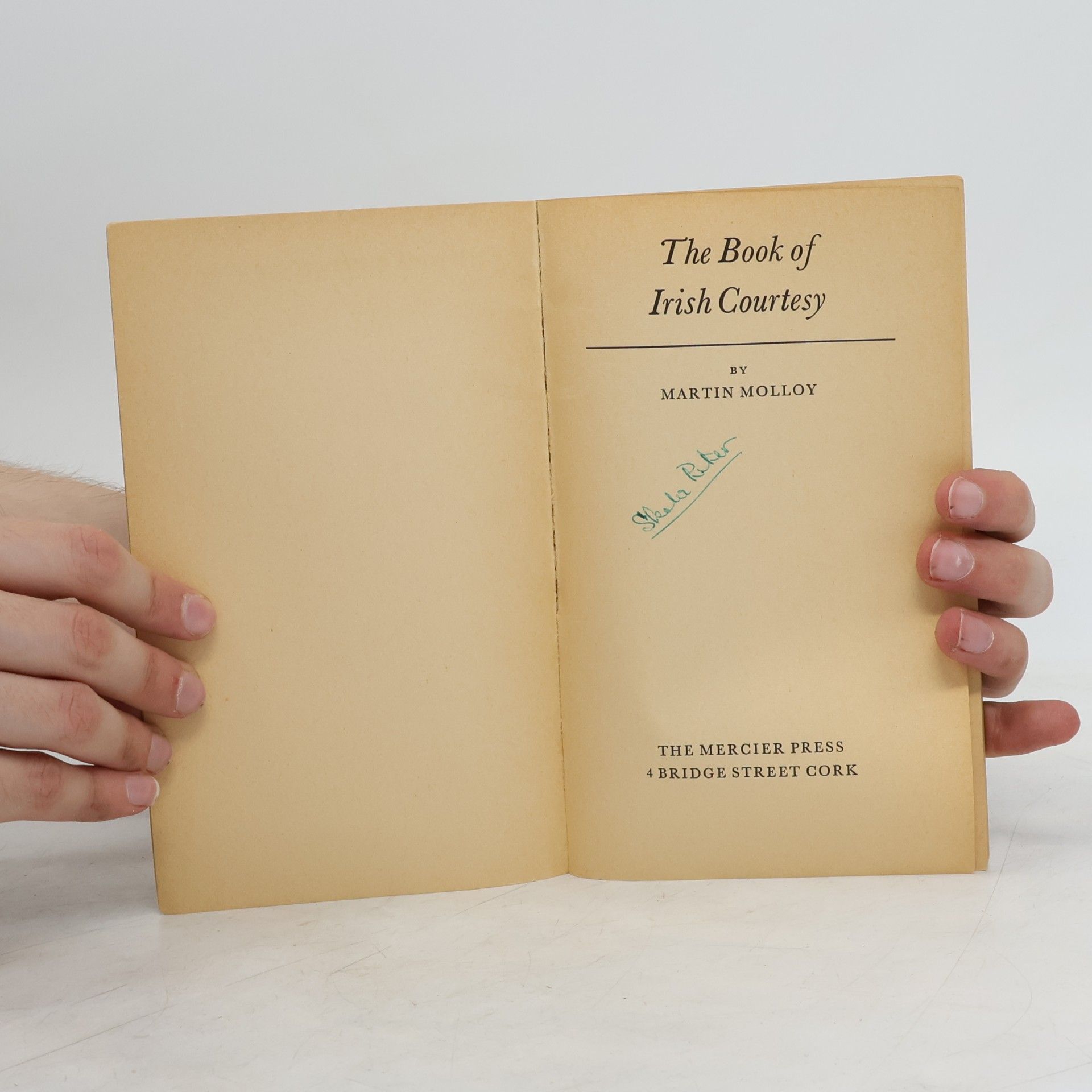 Martin Molloy The Book of Irish Courtesy