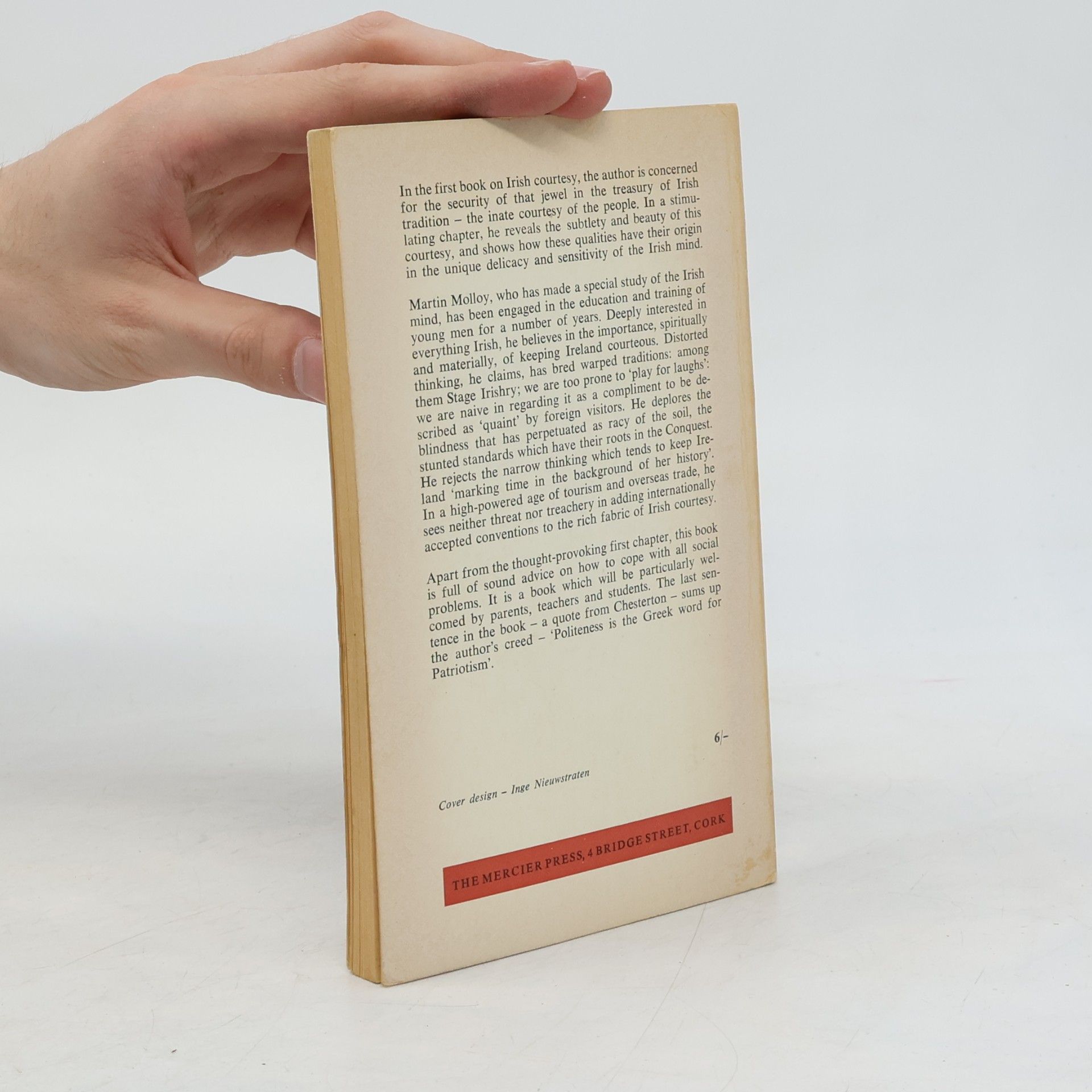 Martin Molloy The Book of Irish Courtesy