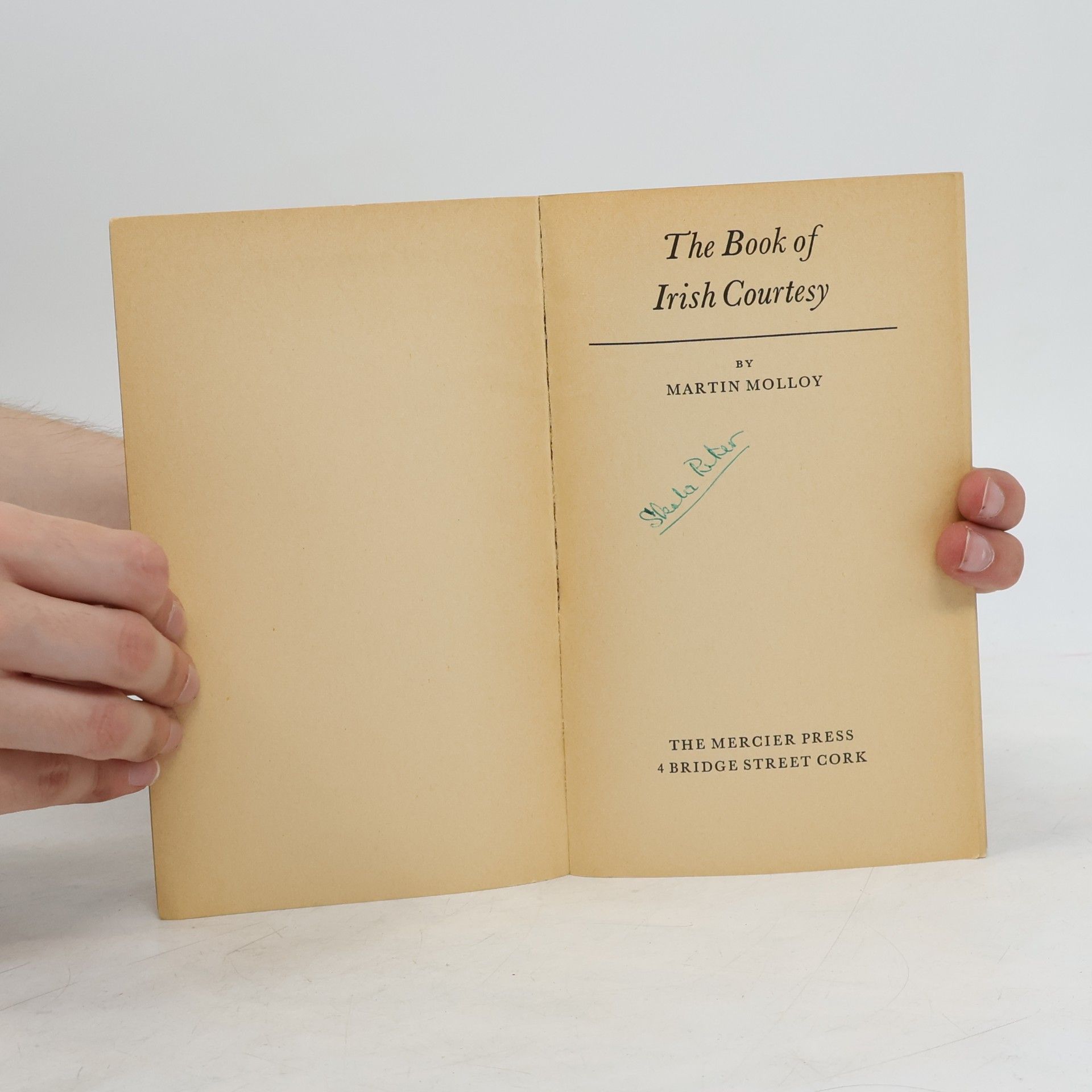 Martin Molloy The Book of Irish Courtesy