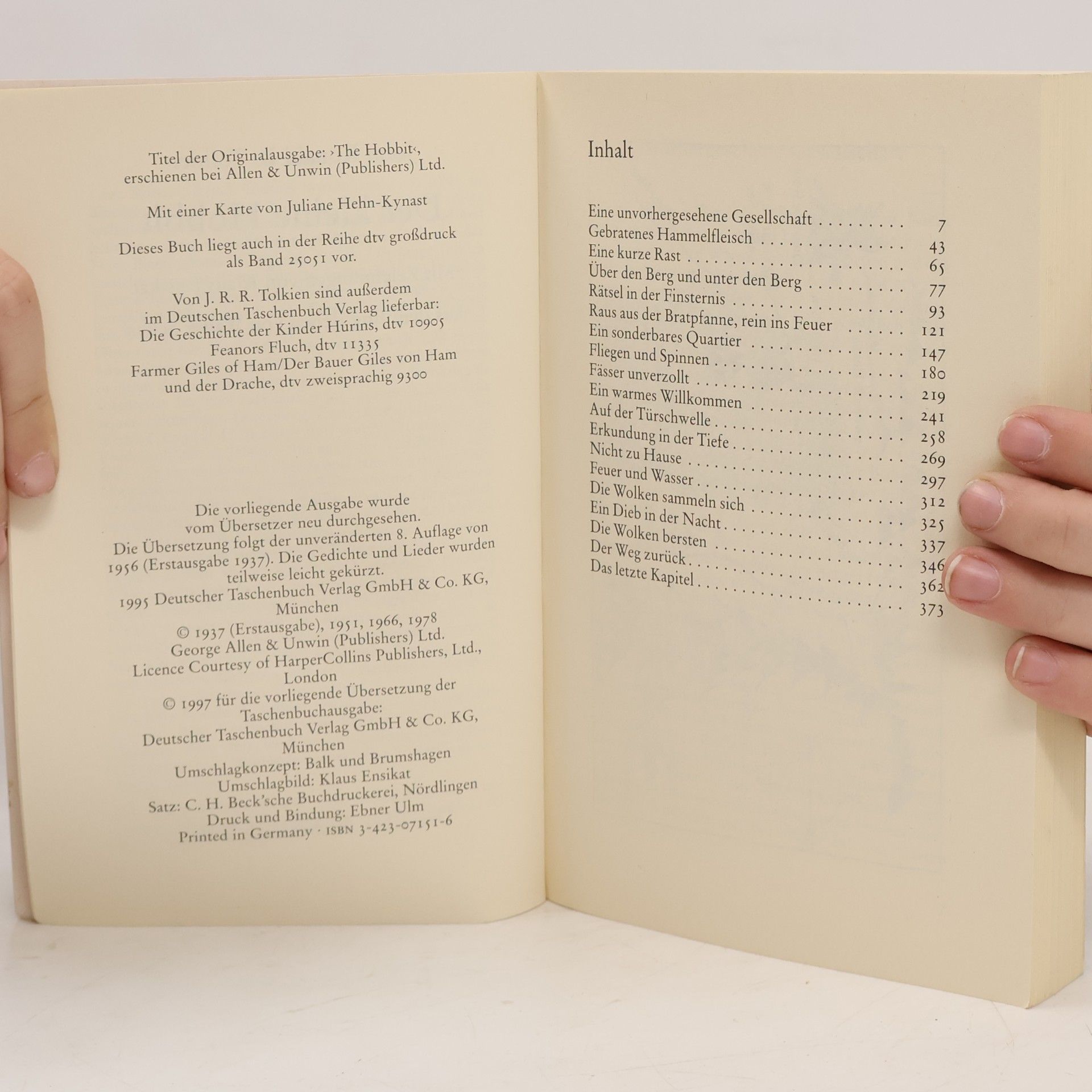 J. R. R. Tolkien Der kleine Hobbit