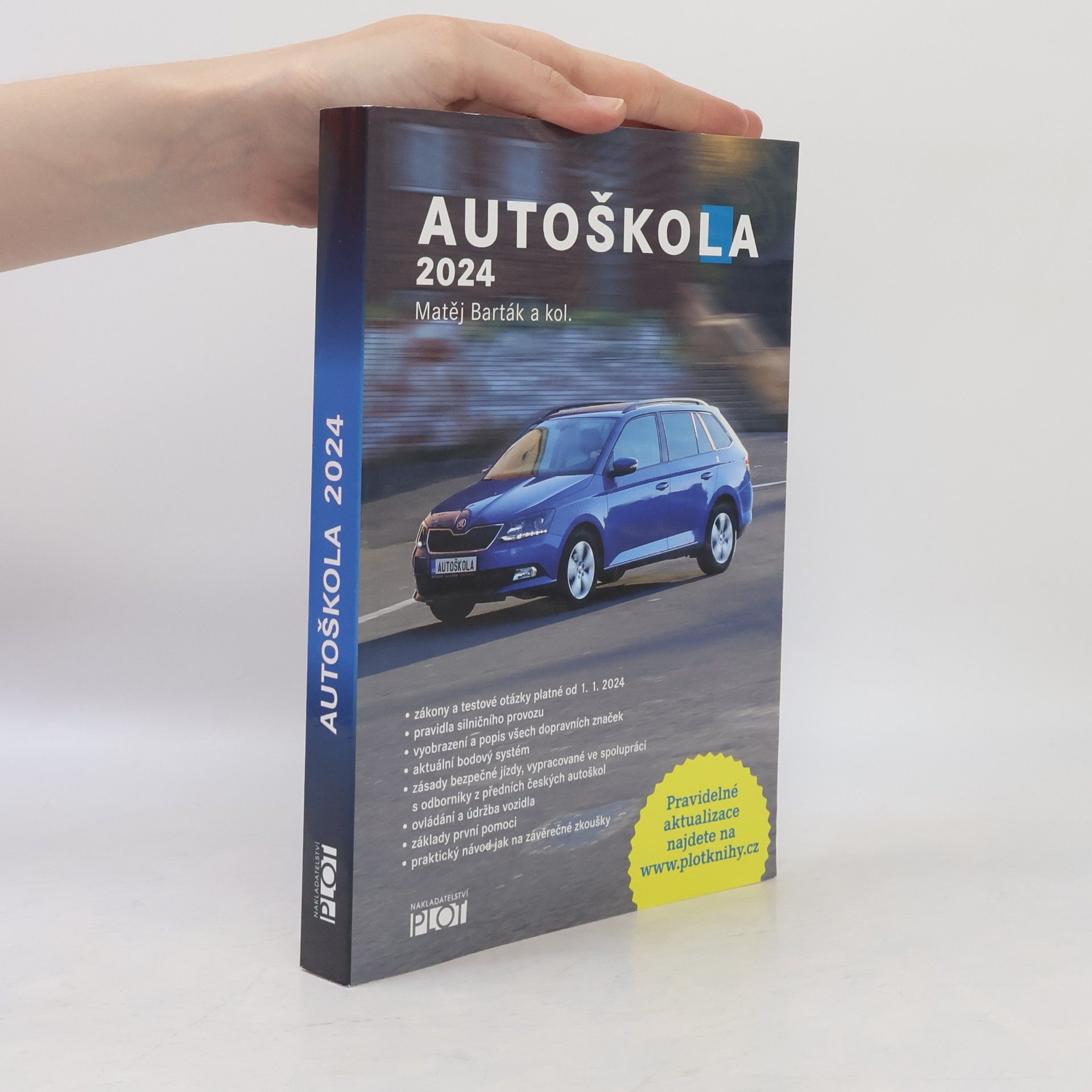 Autoškola : 2024 : značky, pravidla a testy platné od 1.1.2024