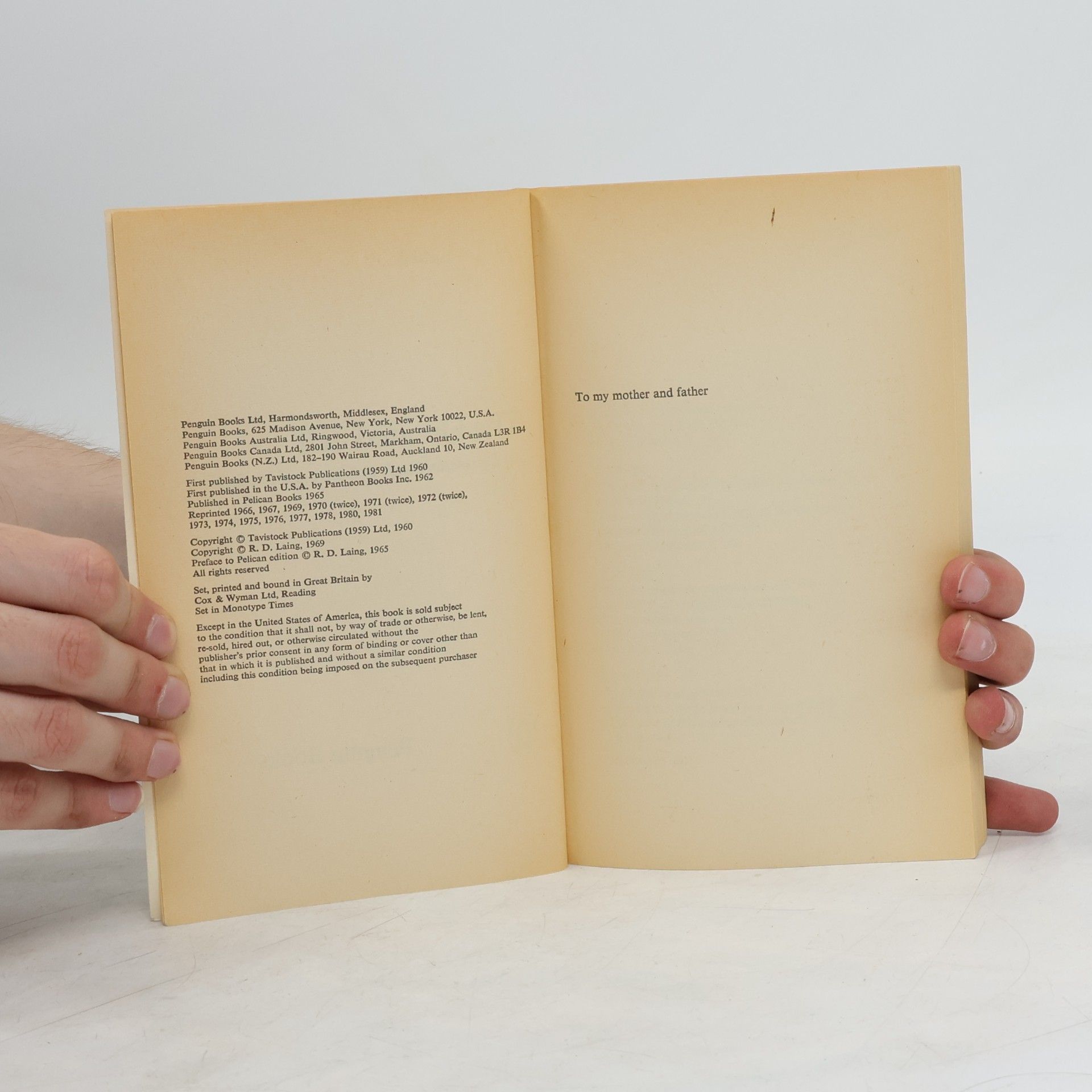 R. D. Laing The Divided Self