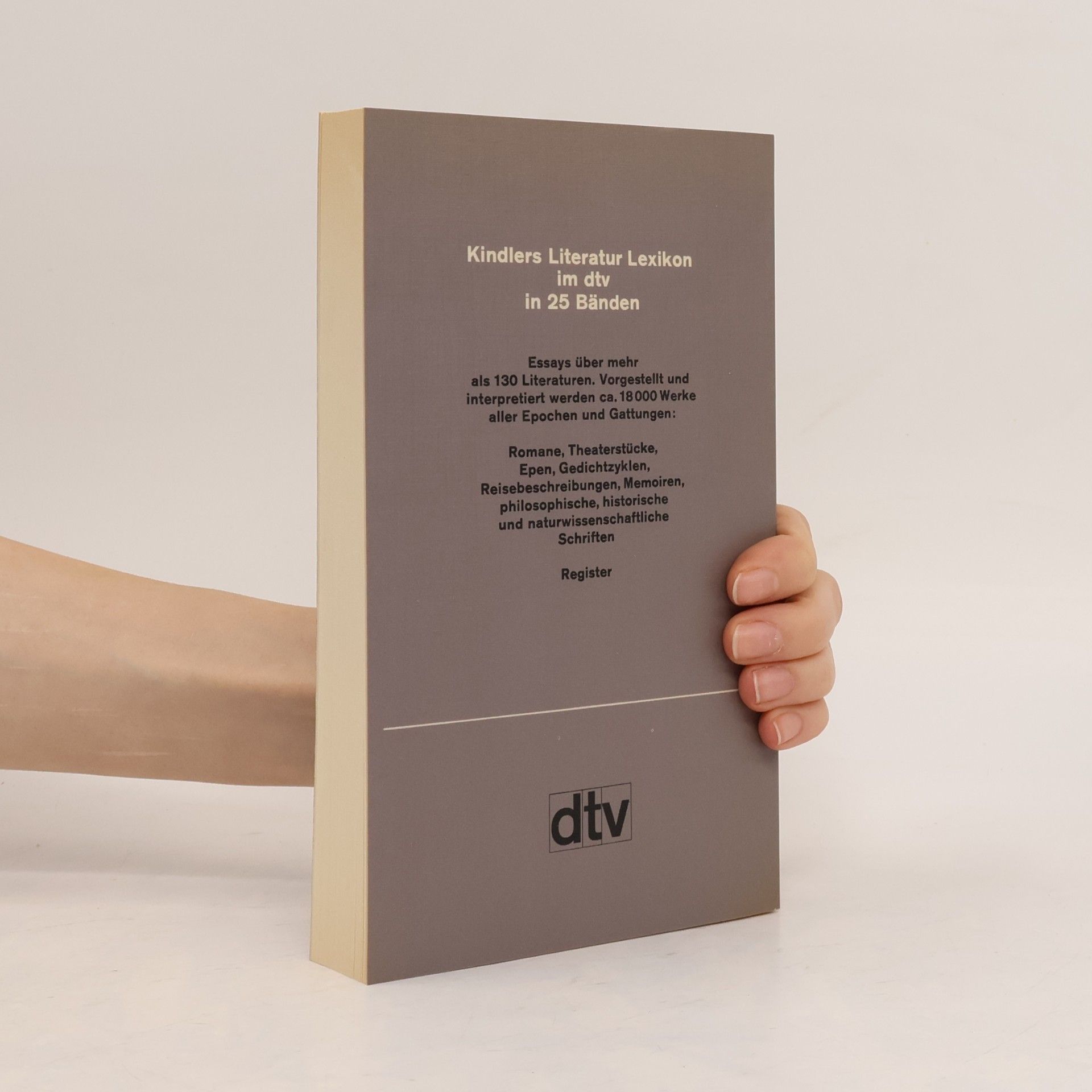 Wolfgang von Einsiedel Kindlers Literatur Lexikon im dtv Band 15