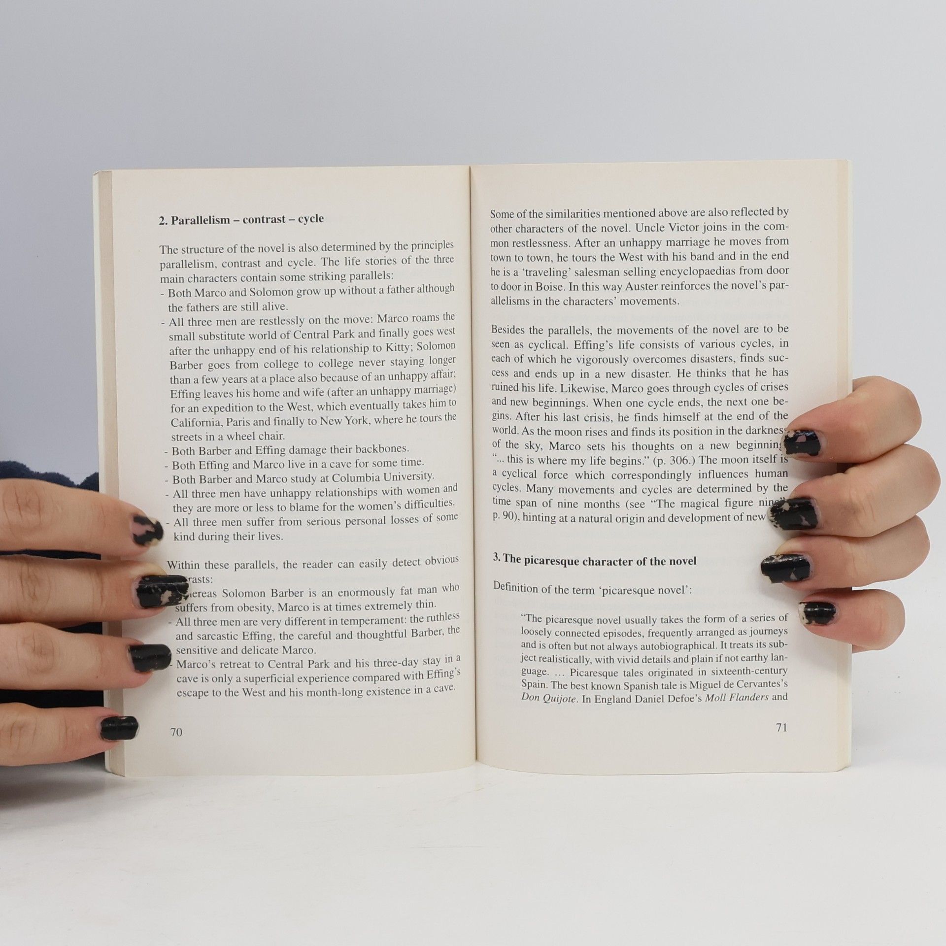Karl Erhard Schuhmacher Lektürehilfen Paul Auster "Moon palace"