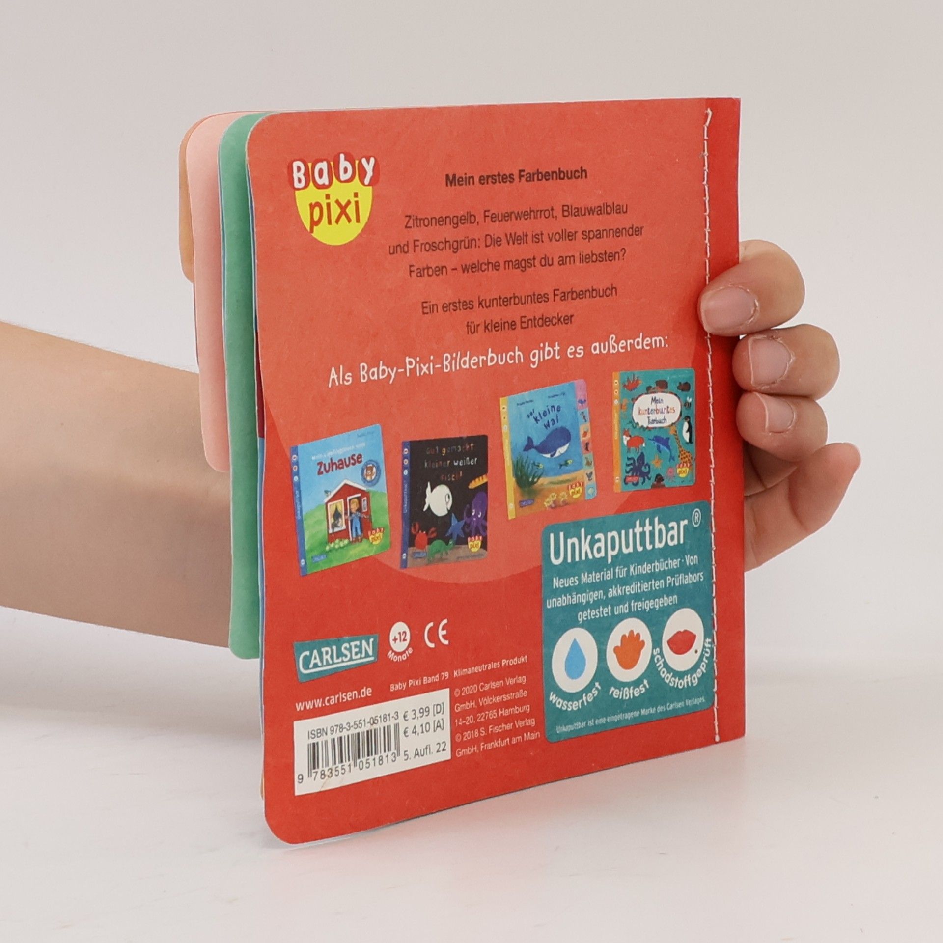 Nastja Holtfreter Baby Pixi 79: Mein erstes Farbenbuch