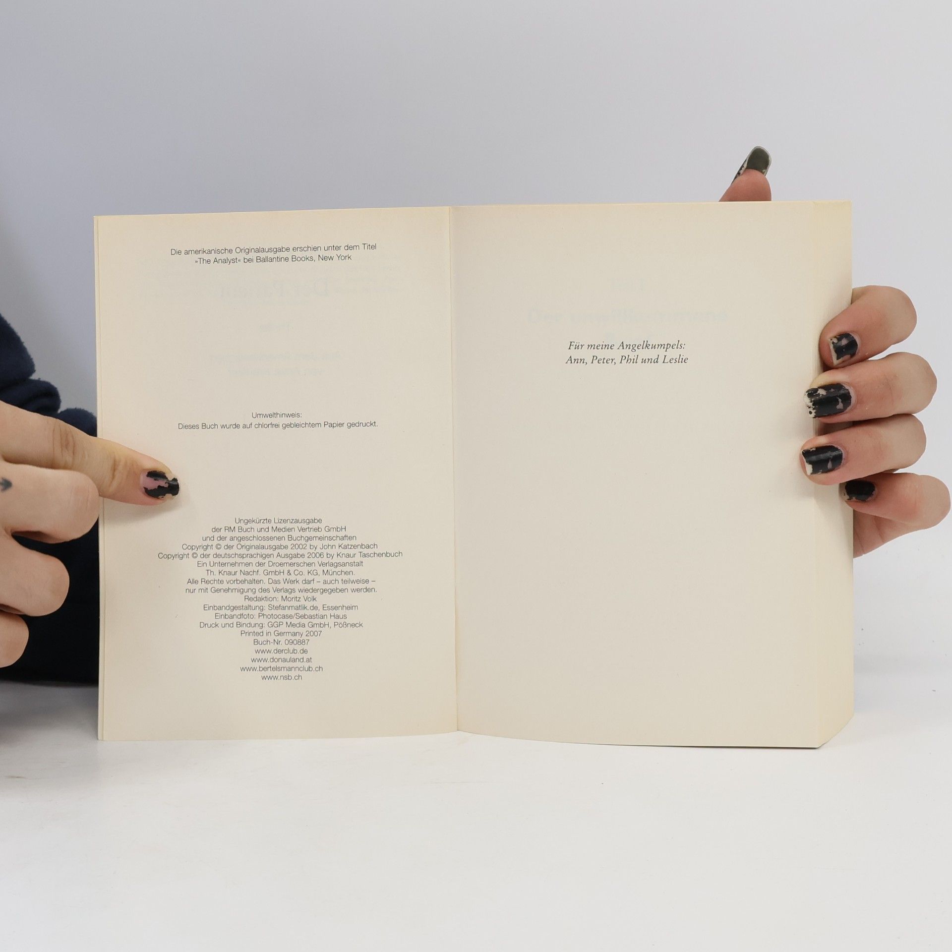 John Katzenbach Der Patient