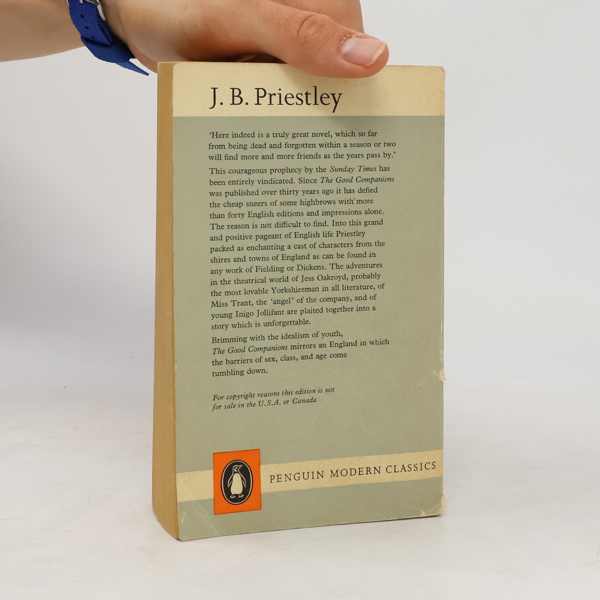 John B. Pristley The Good Companions