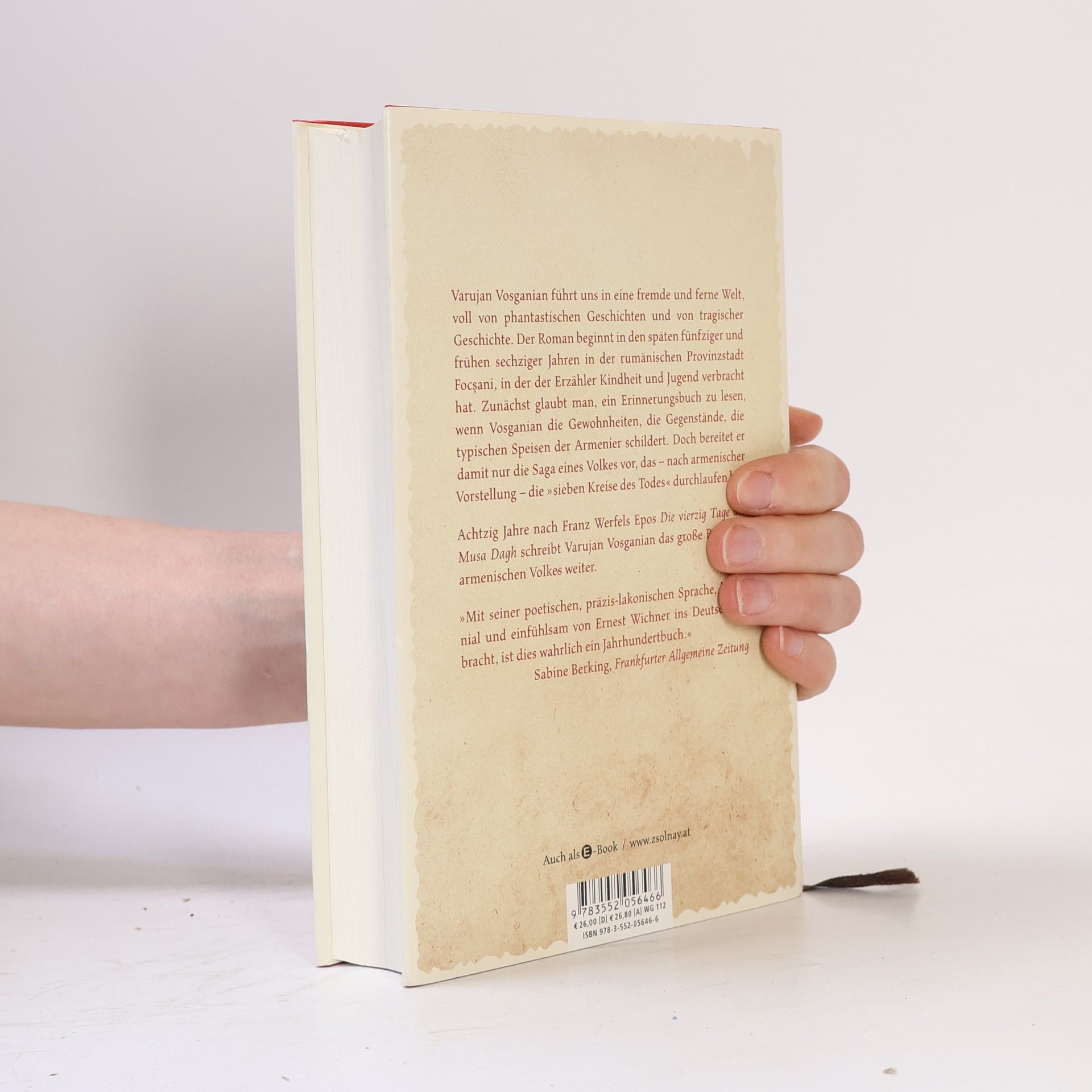 Varujan Vosganian Buch des Flüsterns
