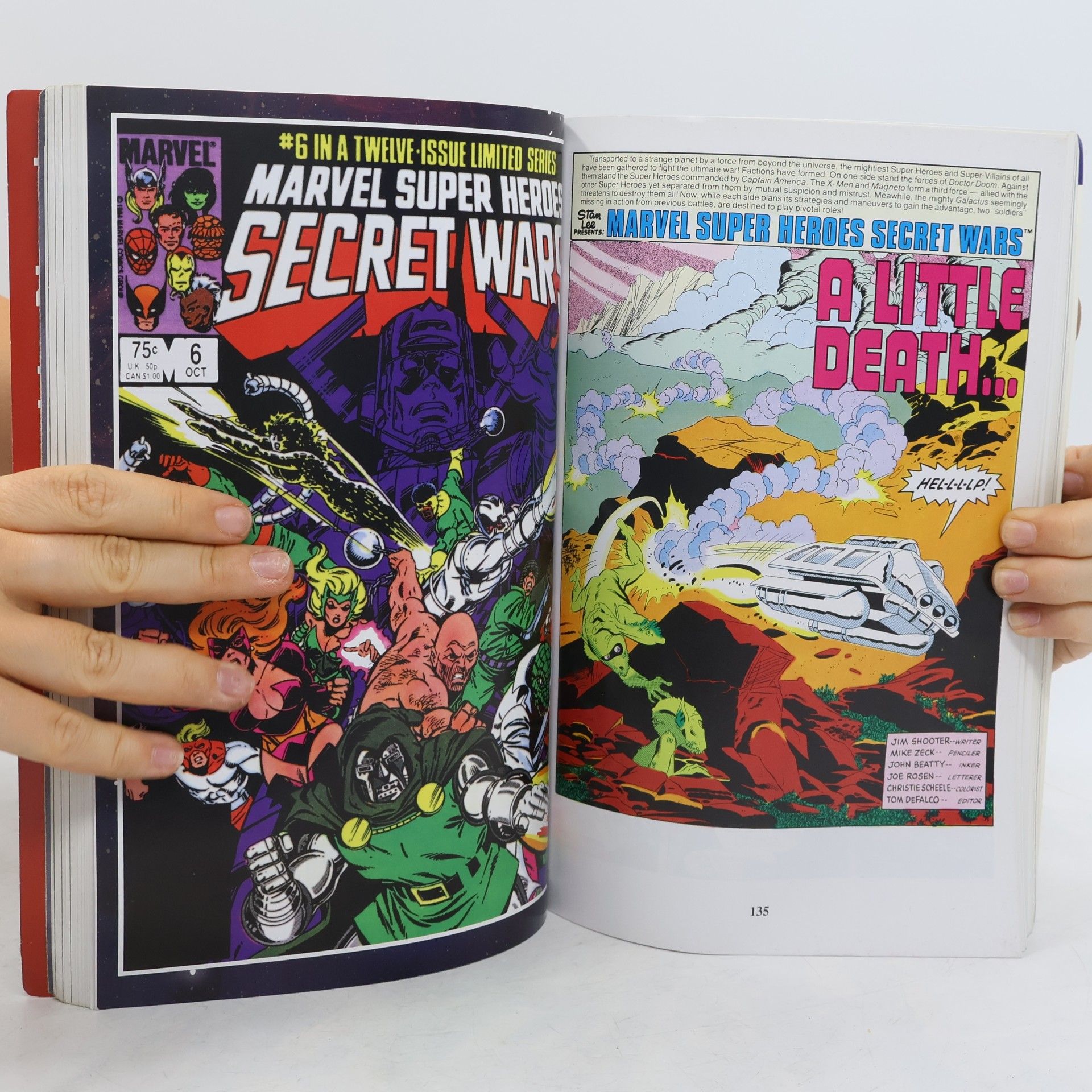 Jim Shooter Marvel: Secret Wars