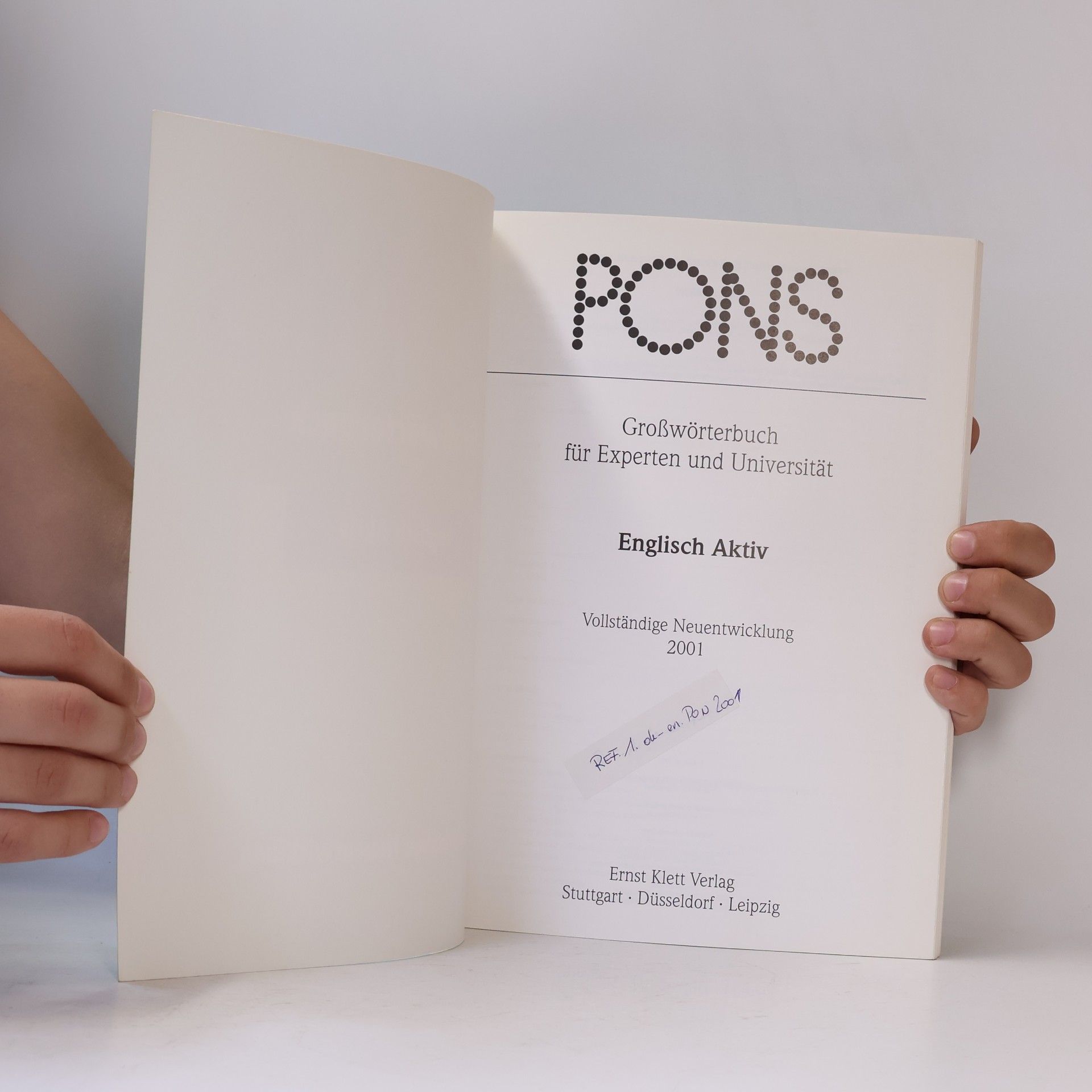 Autorenkollektiv PONS Großwörterbuch für Experten und Universität