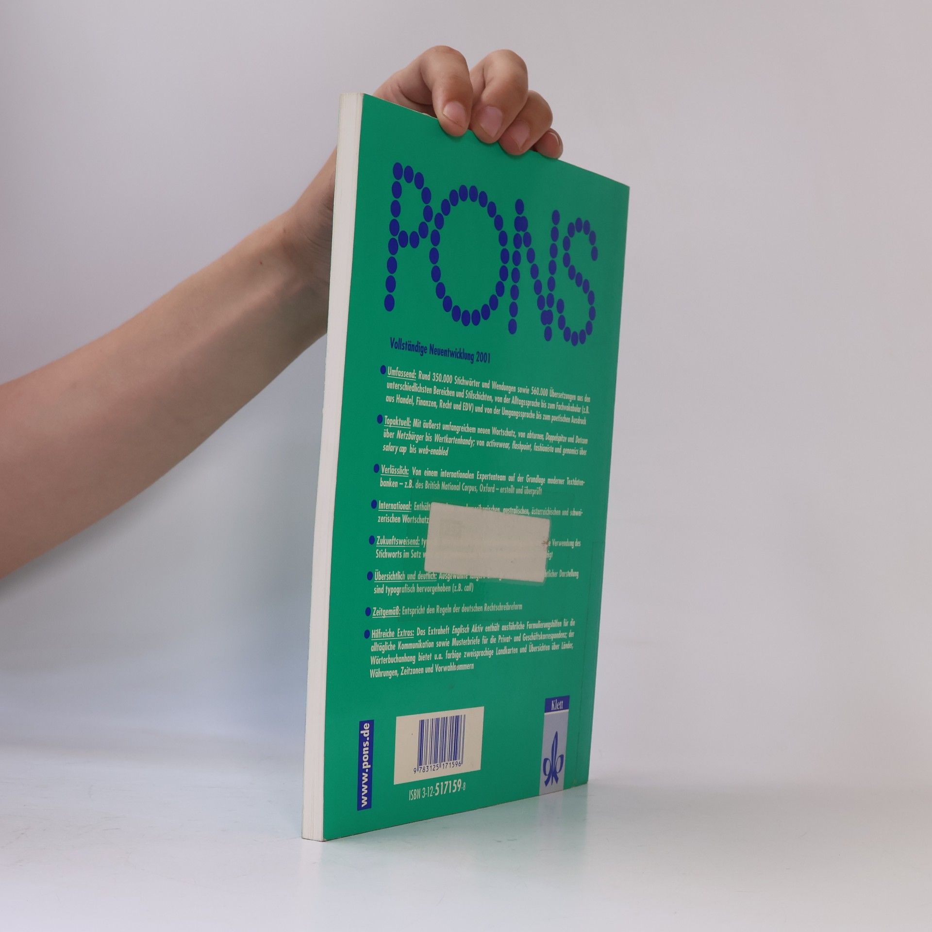 Autorenkollektiv PONS Großwörterbuch für Experten und Universität