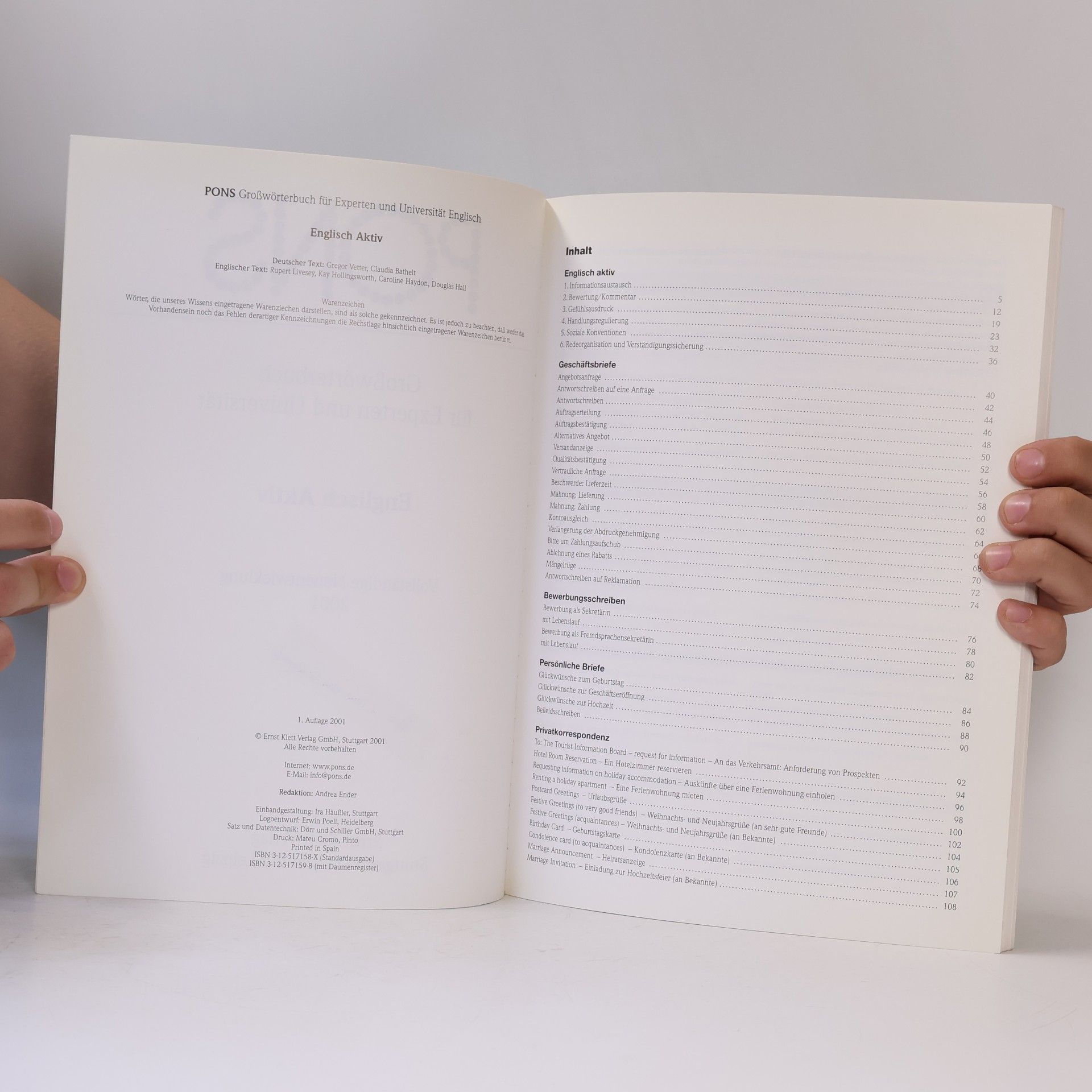 Autorenkollektiv PONS Großwörterbuch für Experten und Universität