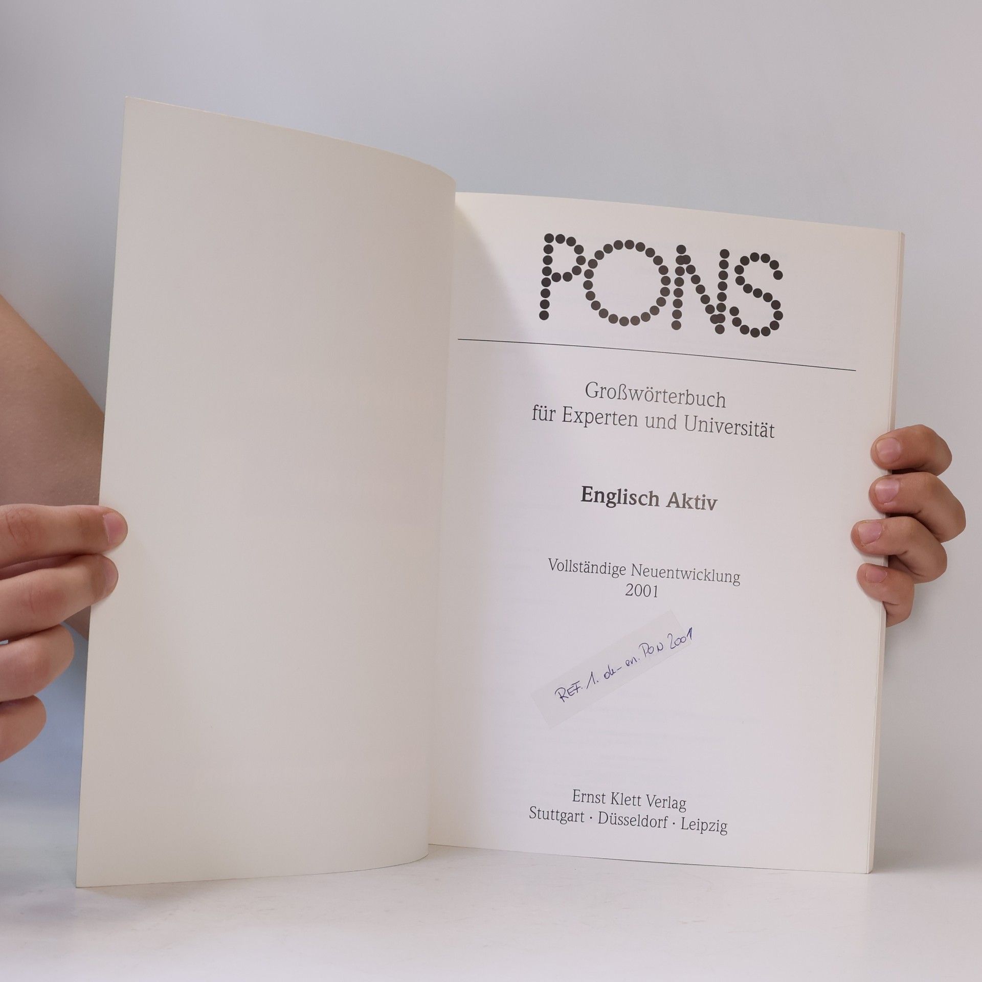 Autorenkollektiv PONS Großwörterbuch für Experten und Universität