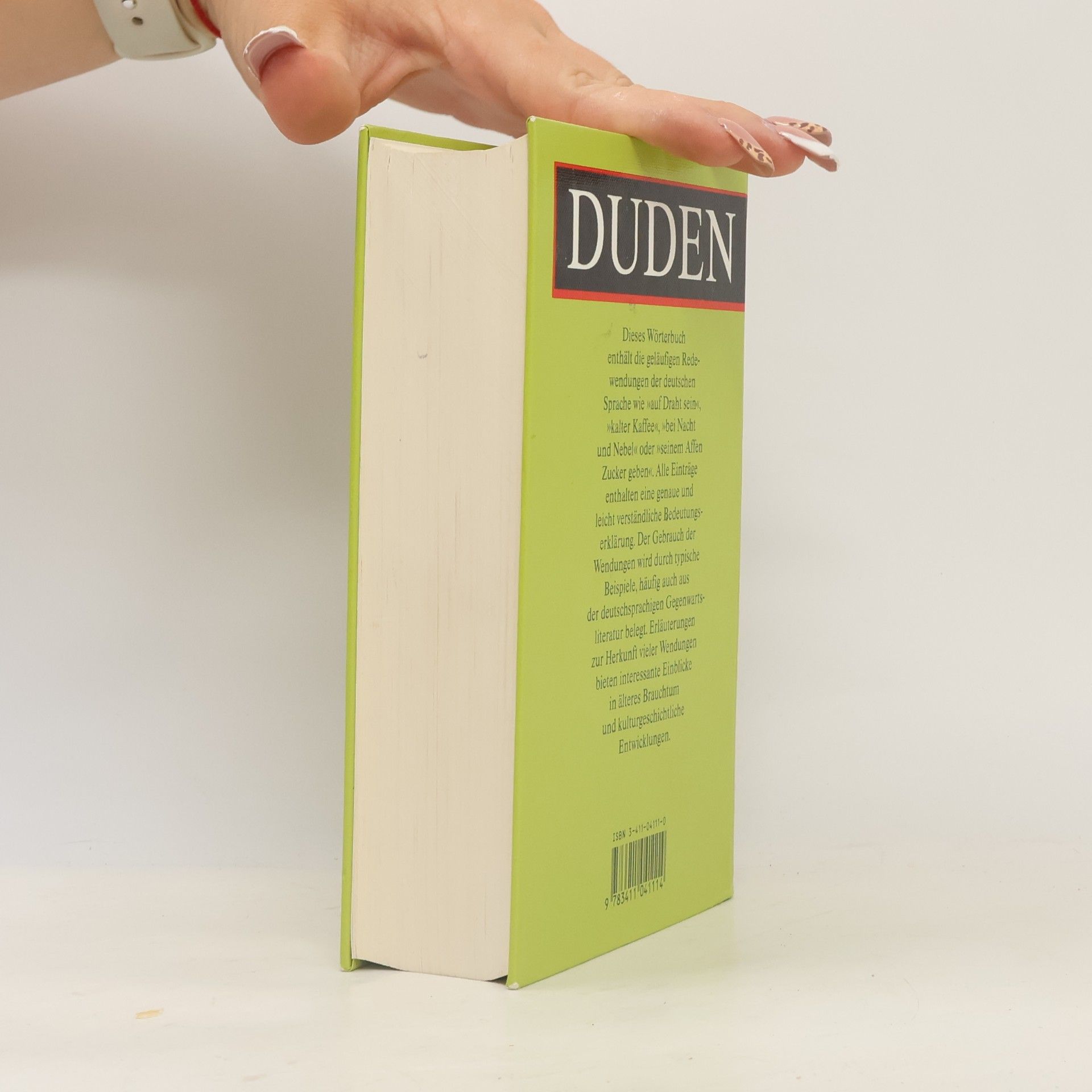 Günther Drosdowski Duden. Band 11, Redewendungen und sprichwörtliche Redensarten