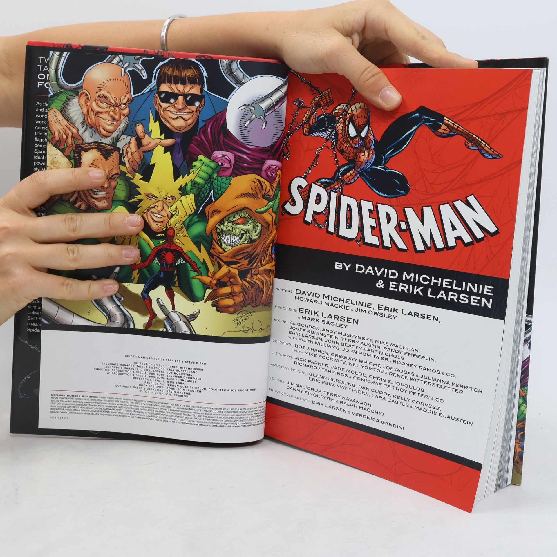 David Michelinie Spider-Man by Michelinie & Larsen Omnibus