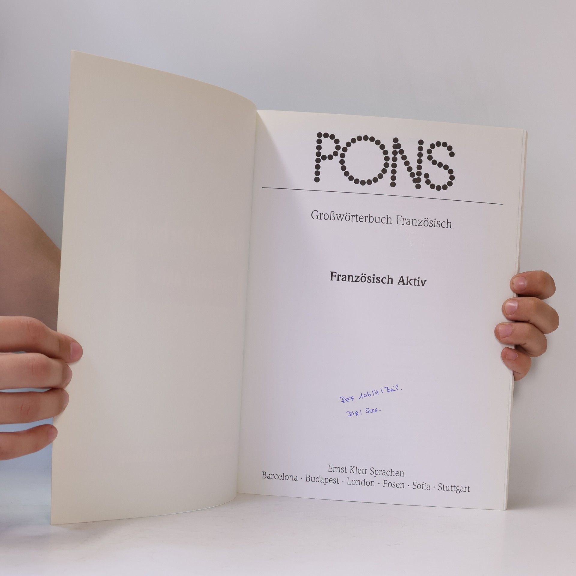 Autorenkollektiv PONS Großwörterbuch