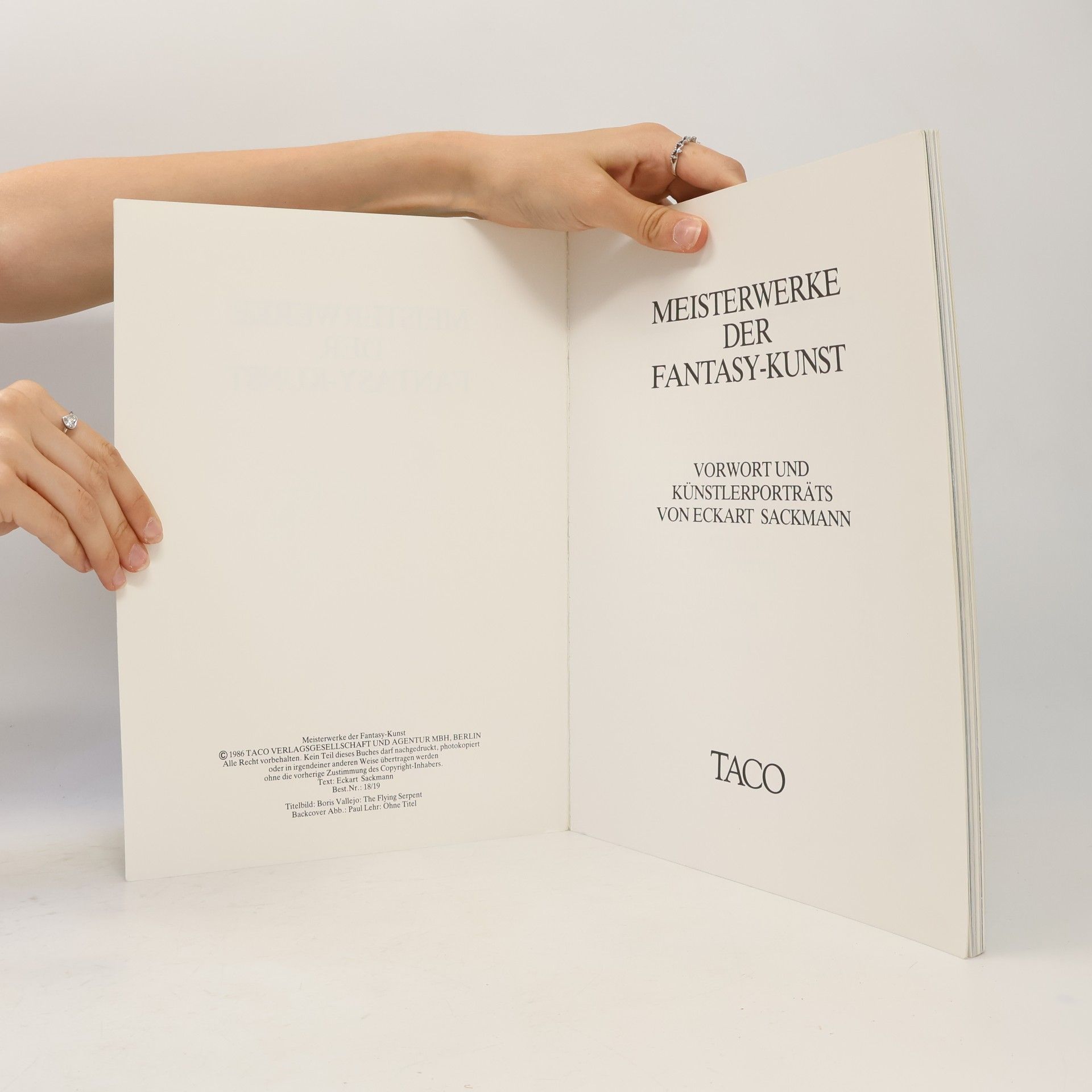 Various authors Meisterwerke der Fantasy-Kunst
