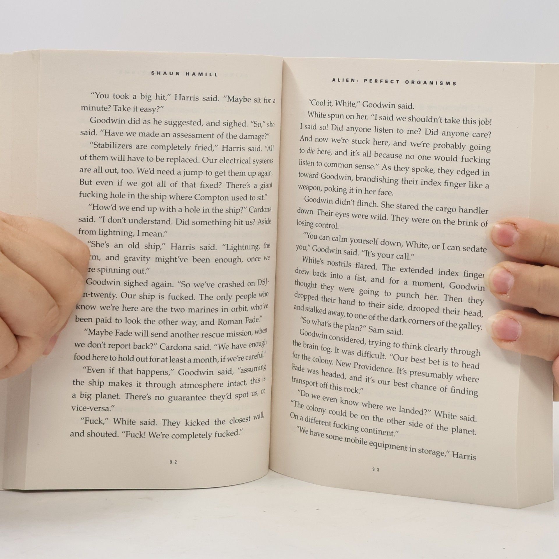 Shaun Hamill Alien: Perfect Organisms - An Original Novel Based On The Films From 20th Century Studios
