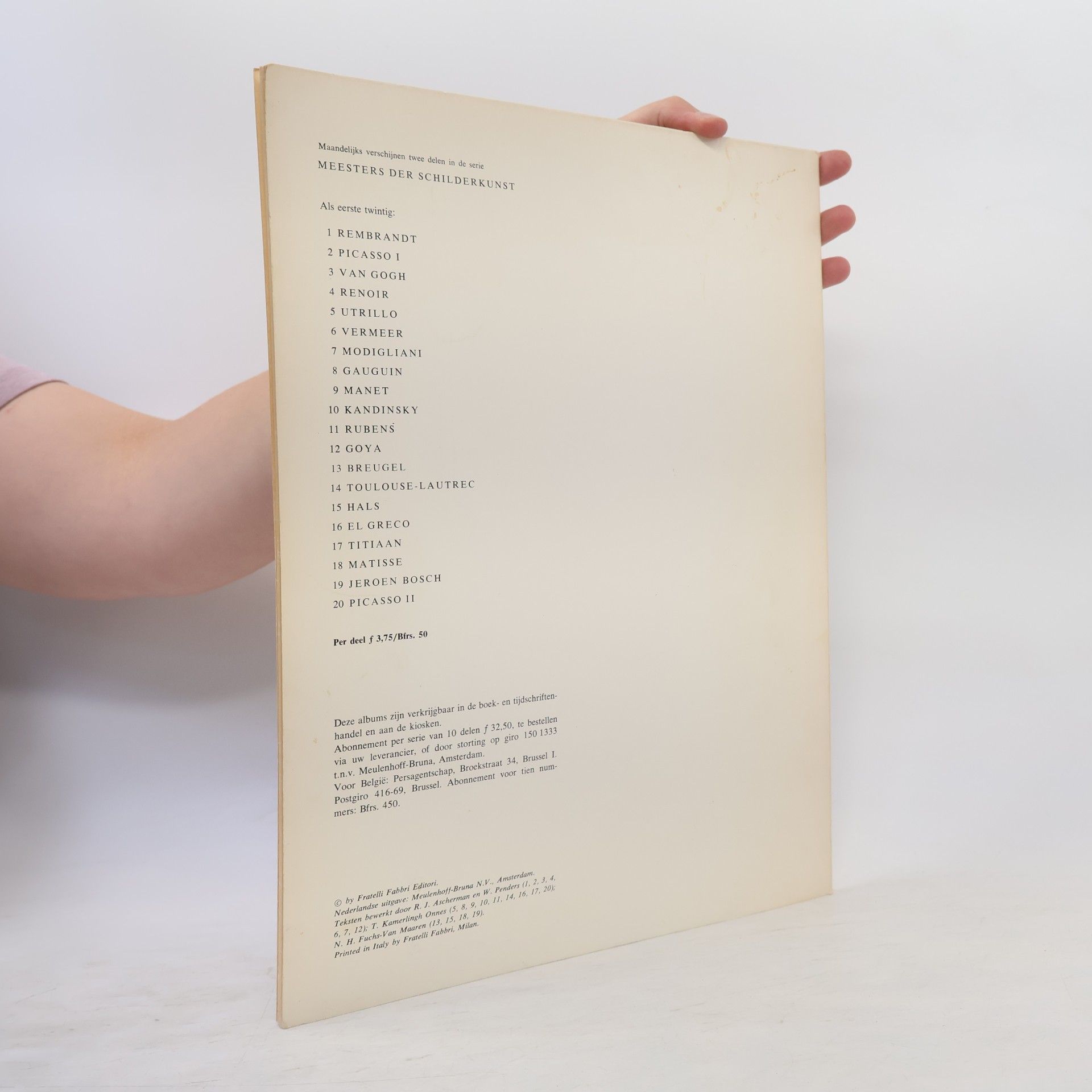 Autorenkollektiv Meesters der schilderkunst. Jeroen Bosch