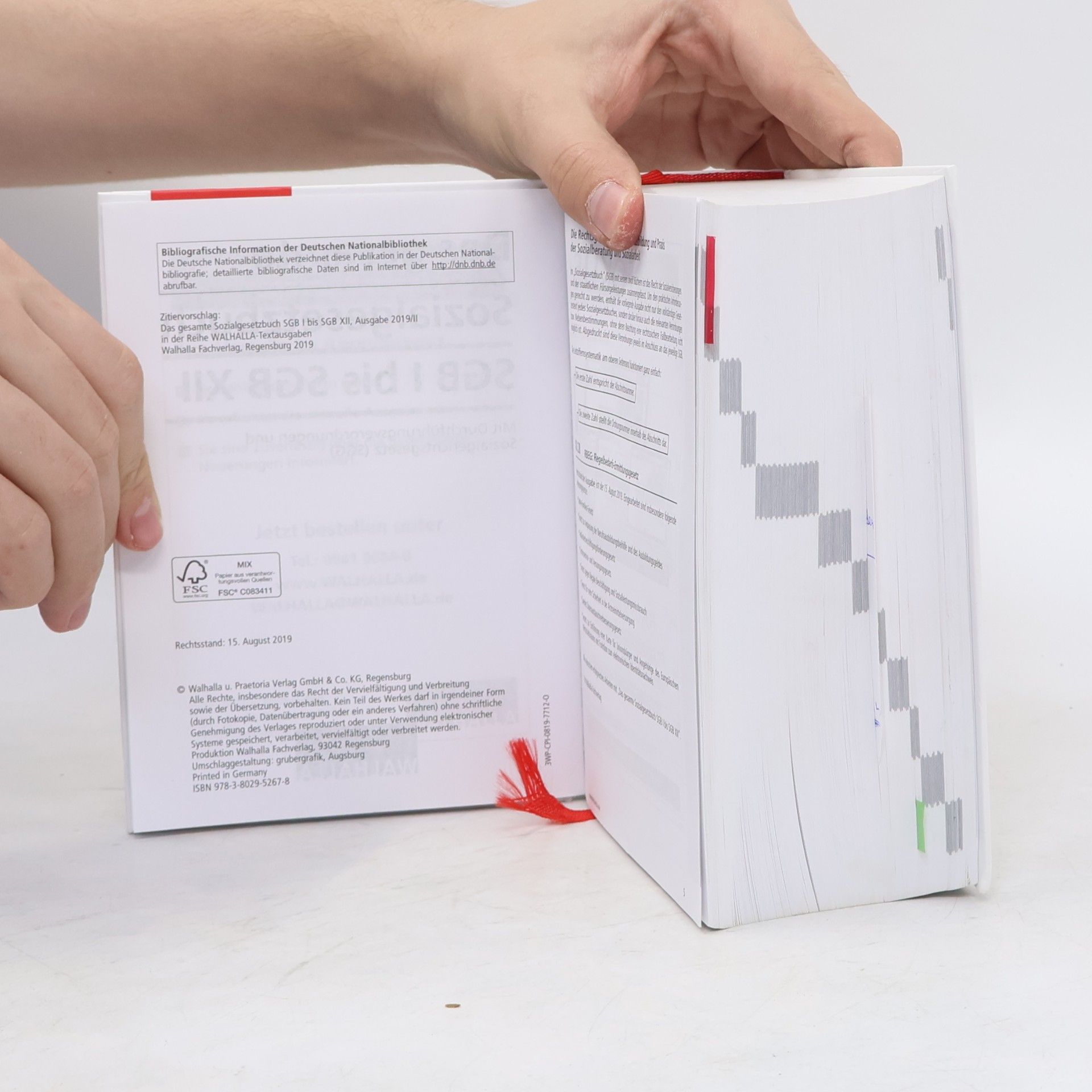 Walhalla Fachredaktion Das gesamte Sozialgesetzbuch SGB I bis SGB XII: Mit Durchführungsverordnungen und Sozialgerichtsgesetz (SGG)