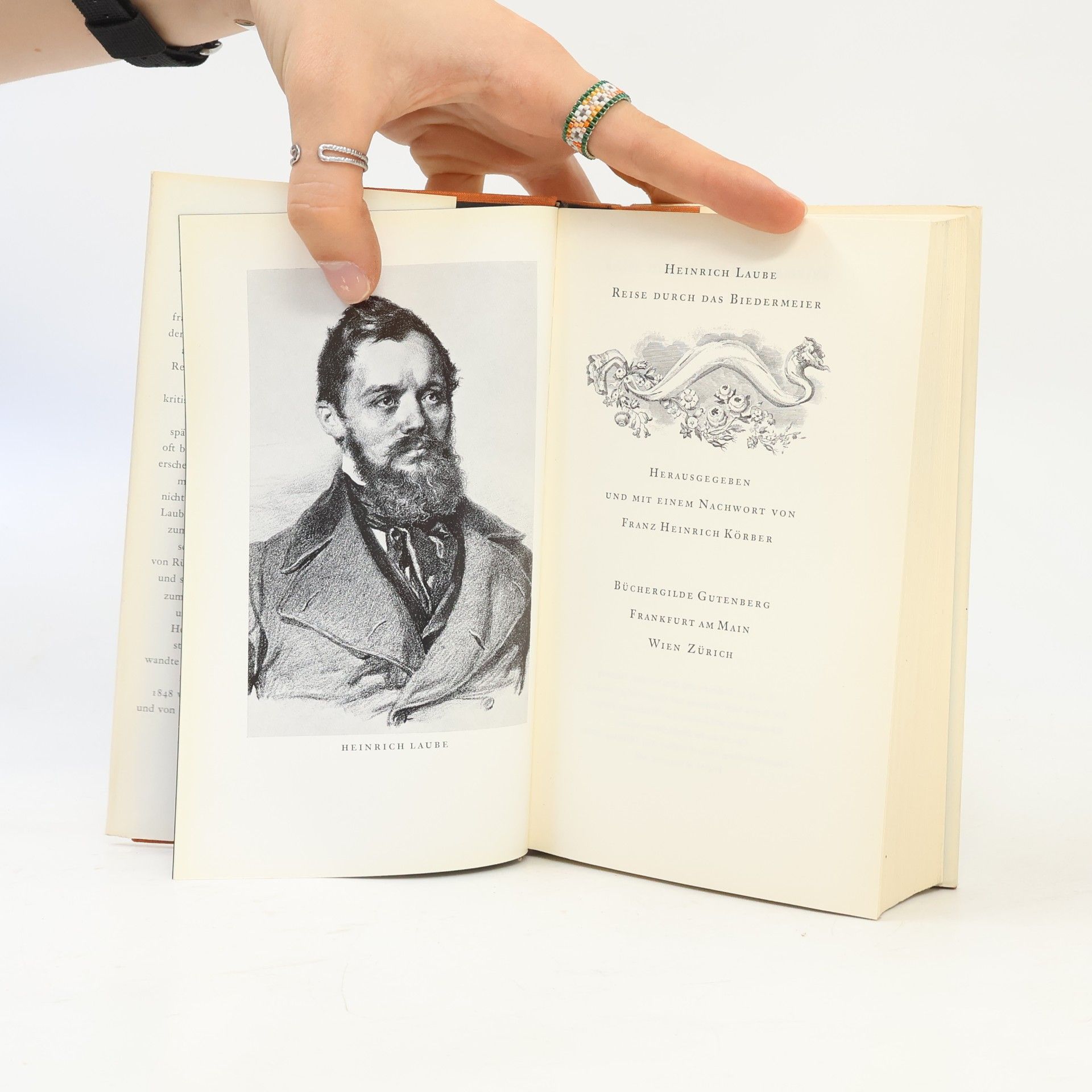 Heinrich Laube Reise durch das biedermeier