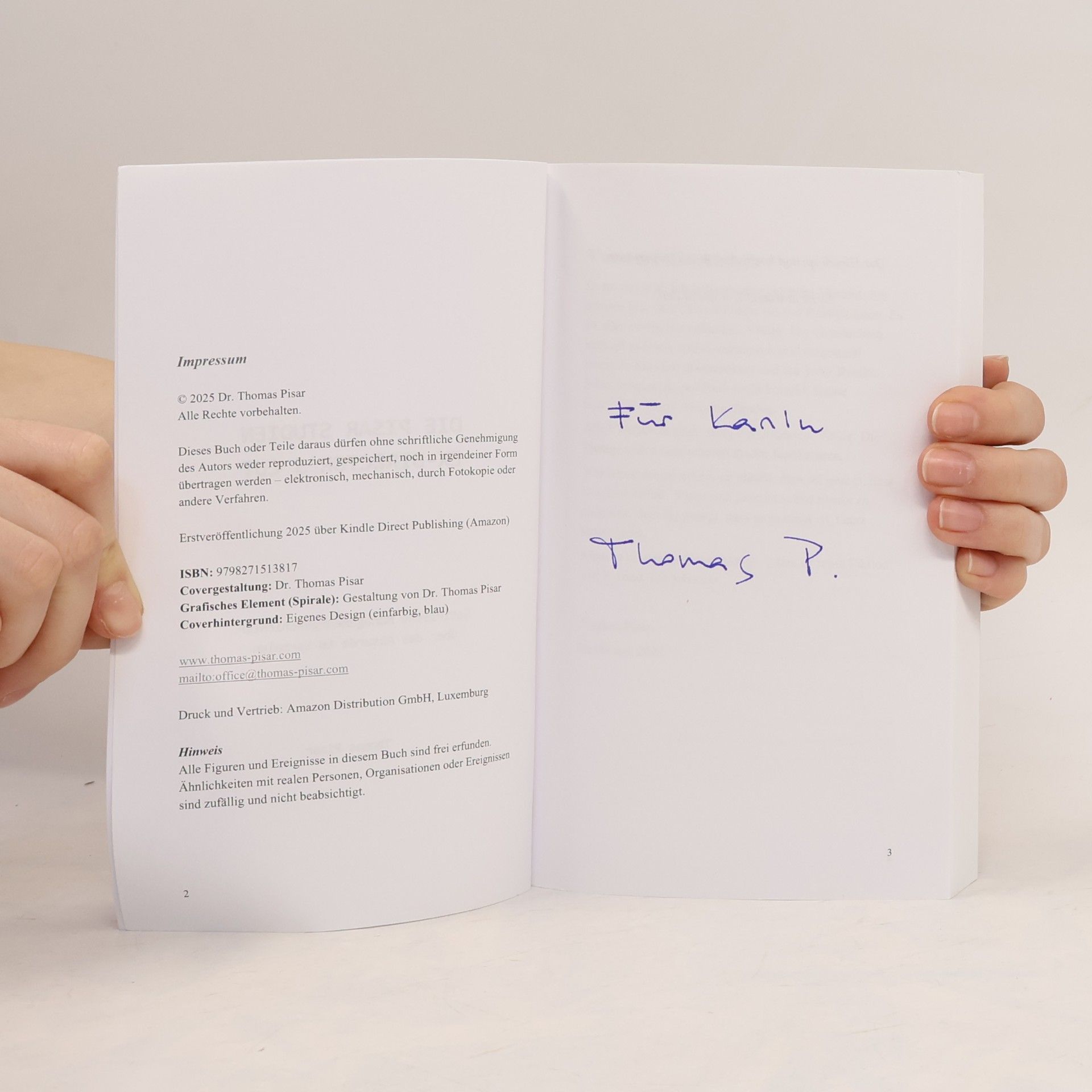 Thomas Pisar Die Pisar Studien – Ex-Director's Cut