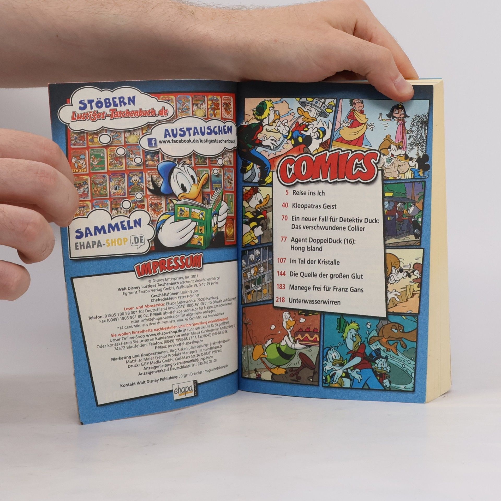 Walt Disney Lustiges Taschenbuch 416