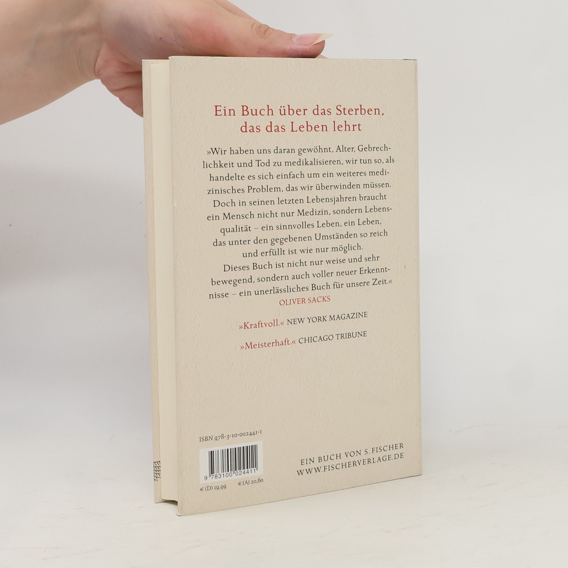 Atul Gawande Sterblich sein