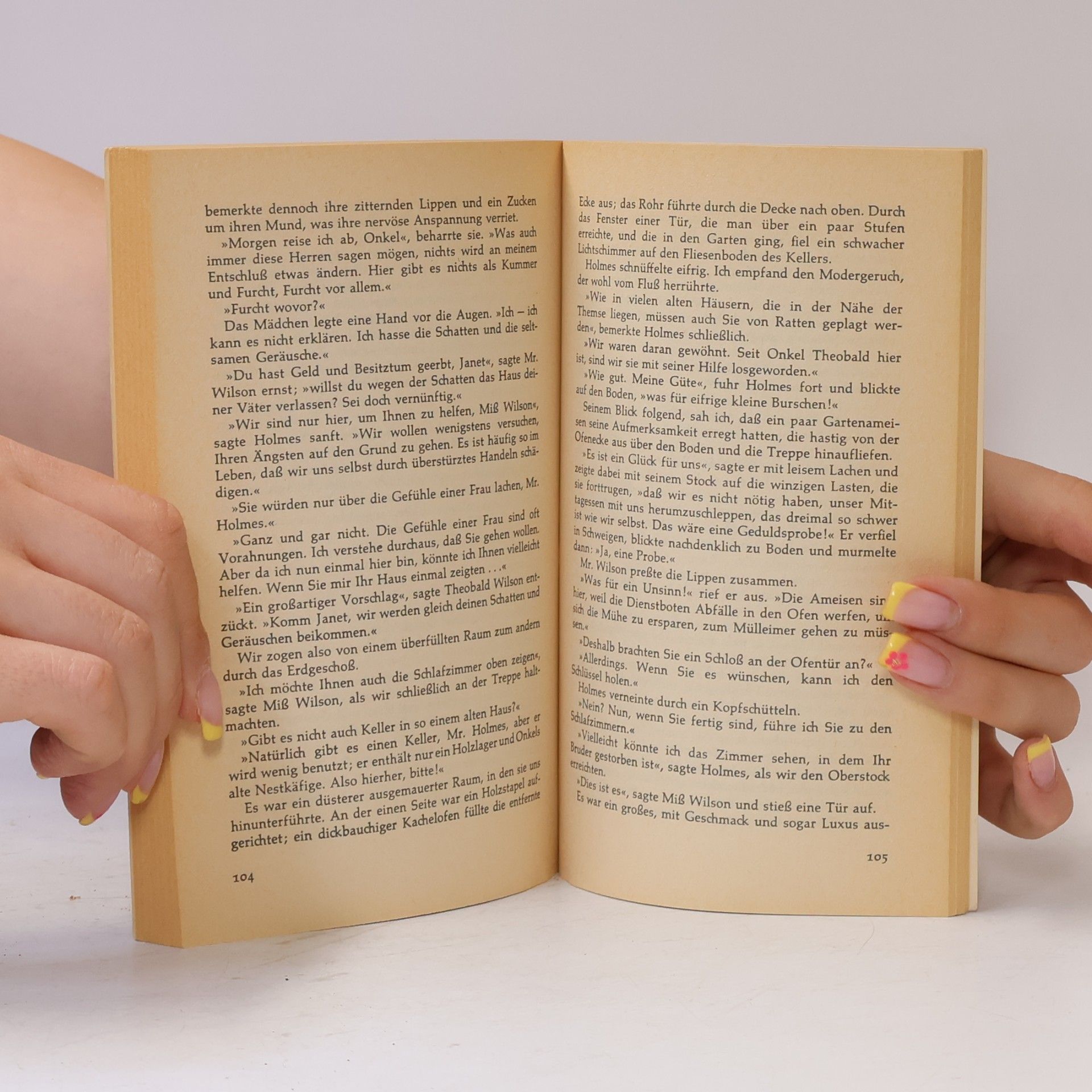 Arthur Conan Doyle Sherlock Holmes und der verschwundene Rubin.