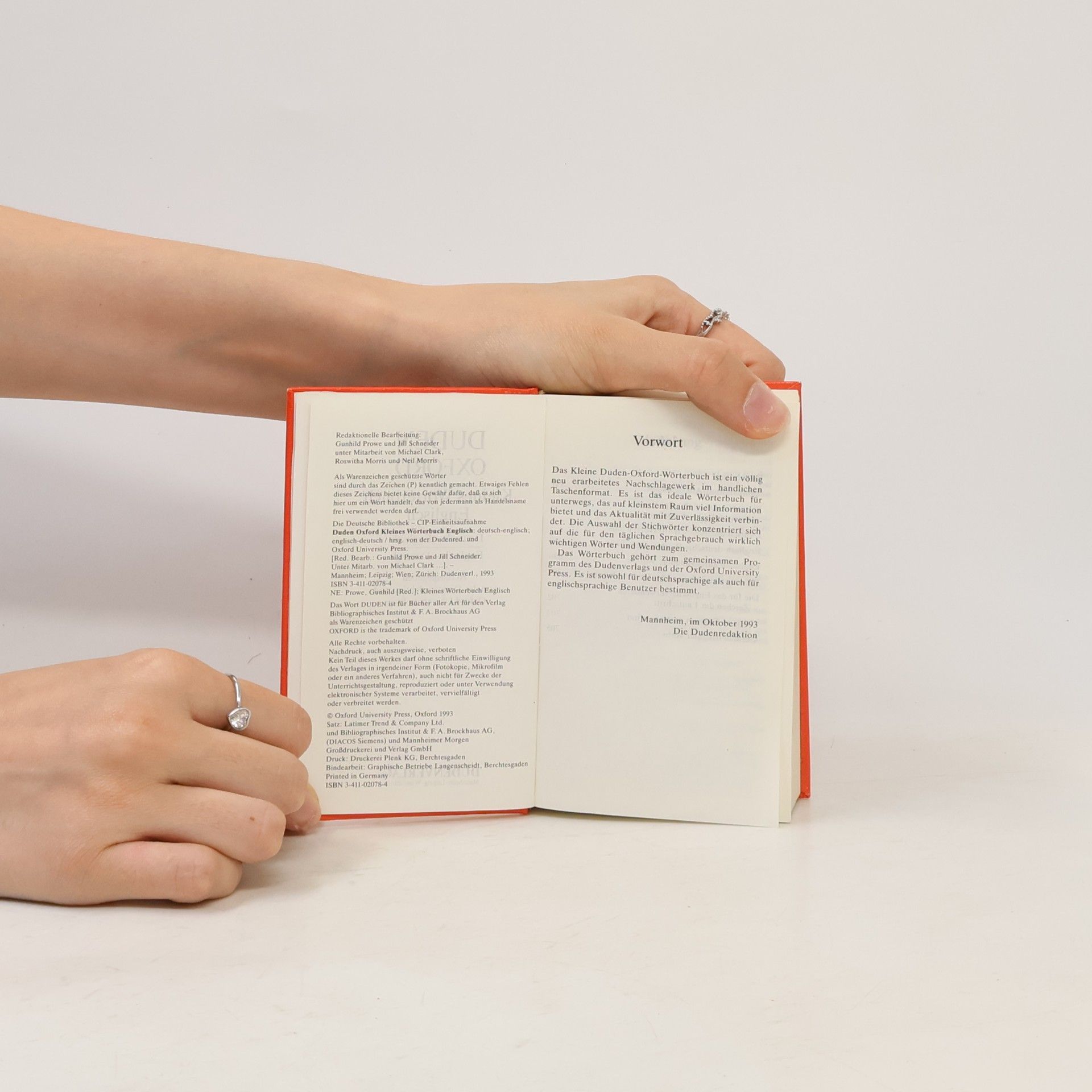 Gunhild Prowe Duden Oxford Kleines Wörterbuch Englisch