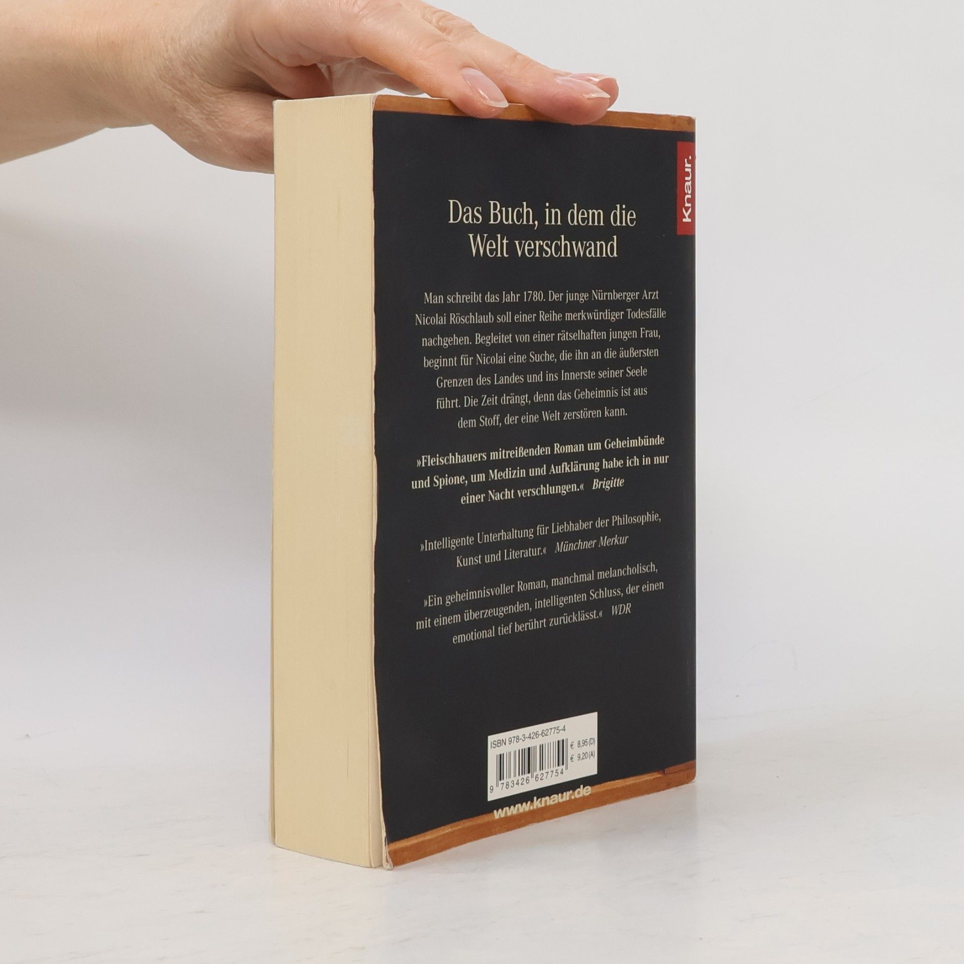 Wolfram Fleischhauer Das Buch, in dem die Welt verschwand