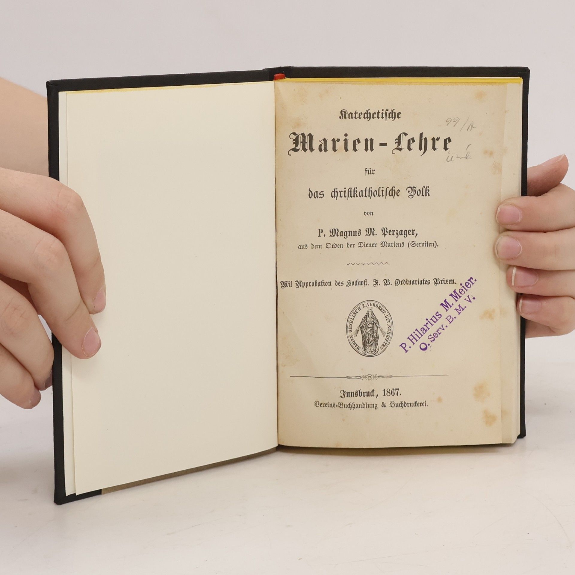 Magnus M. Berzager Katechetische Marien-Lehre