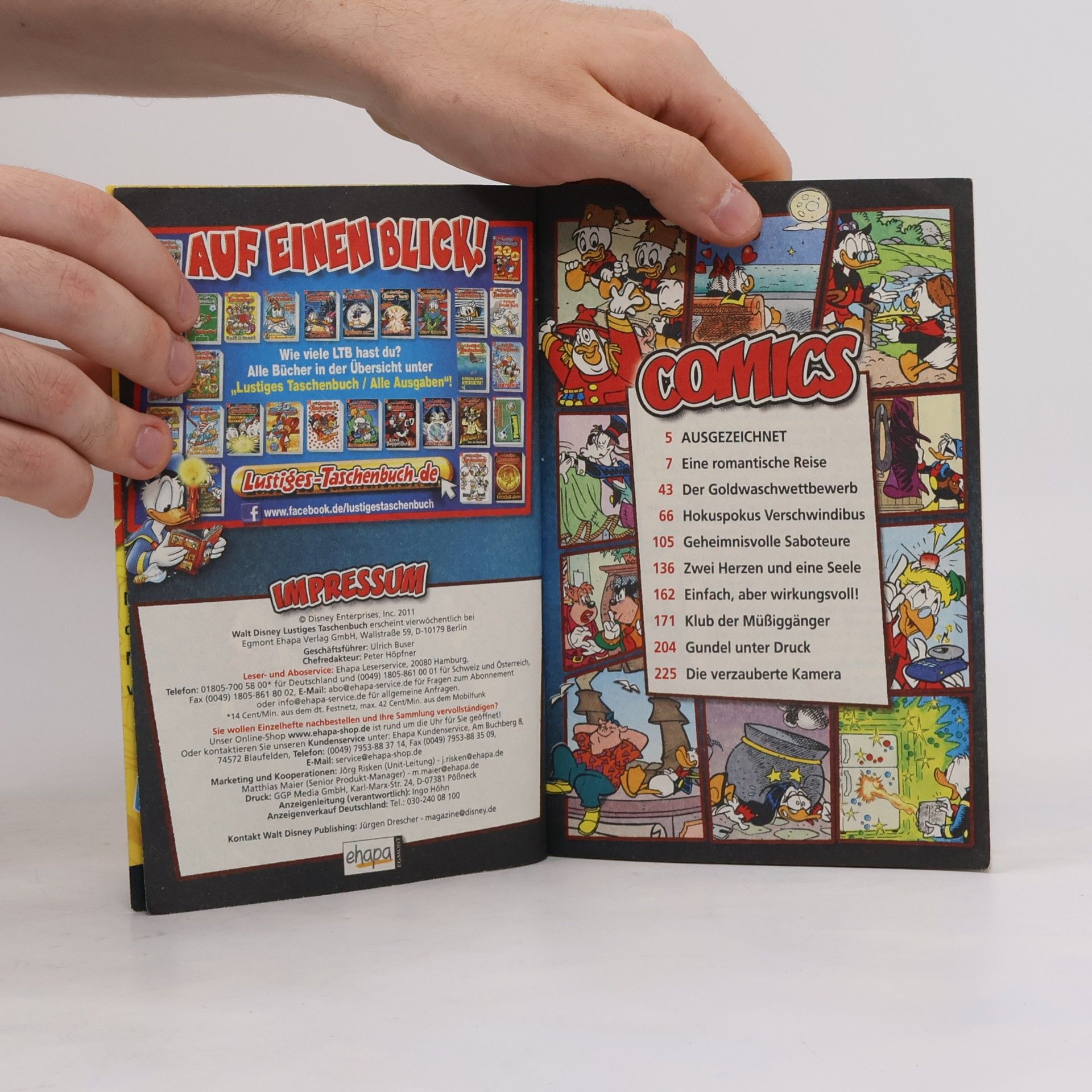 Walt Disney Lustiges Taschenbuch 412. Ausgezeichnet