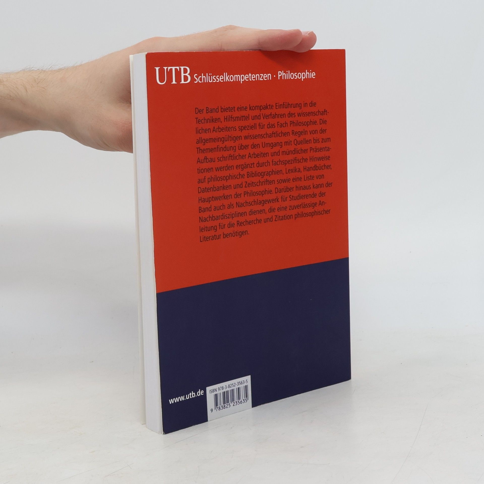Matthias Flatscher Wissenschaftliches Arbeiten im Philosophiestudium