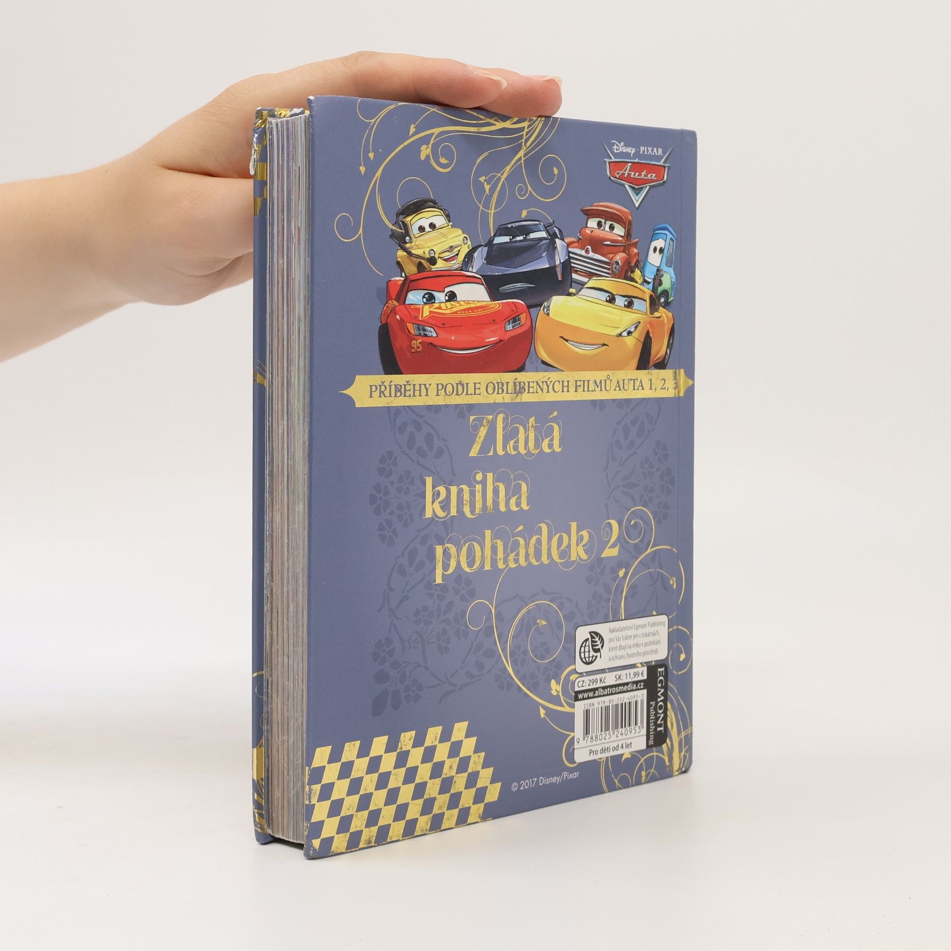 Walt Disney Auta Zlatá kniha pohádek 2