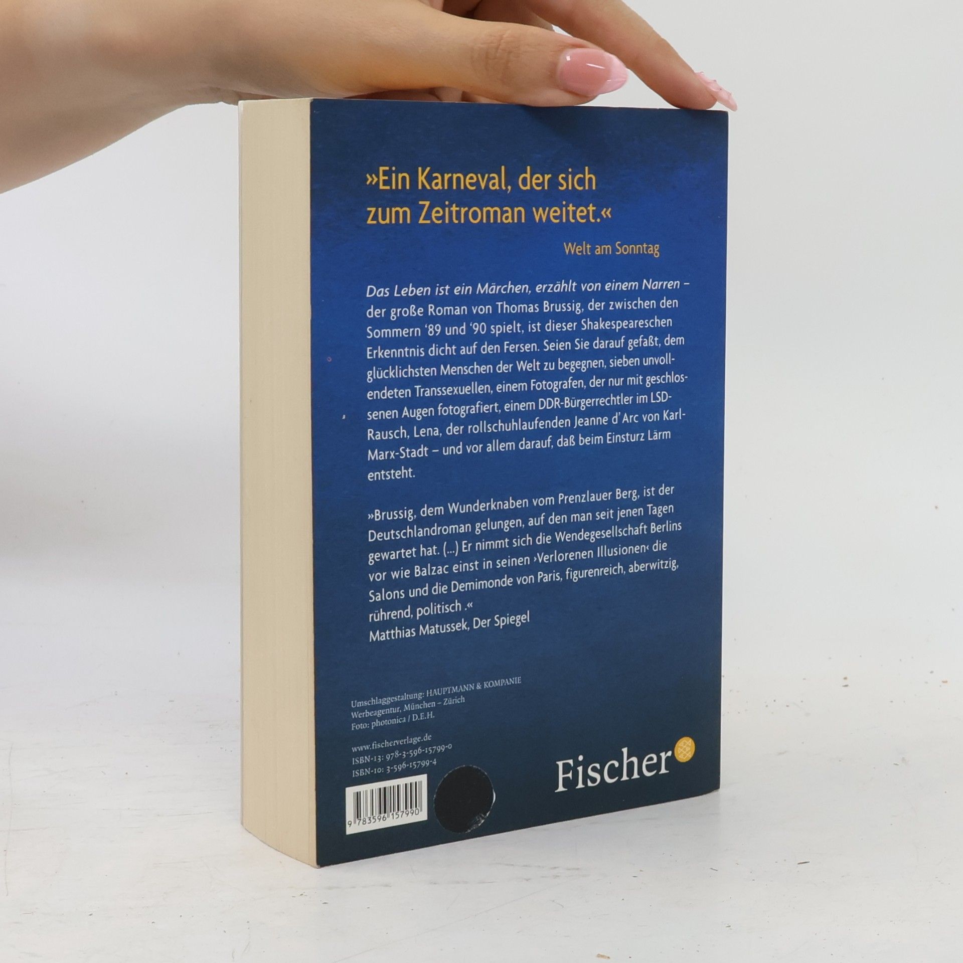 Thomas Brussig Wie es leuchtet : Roman