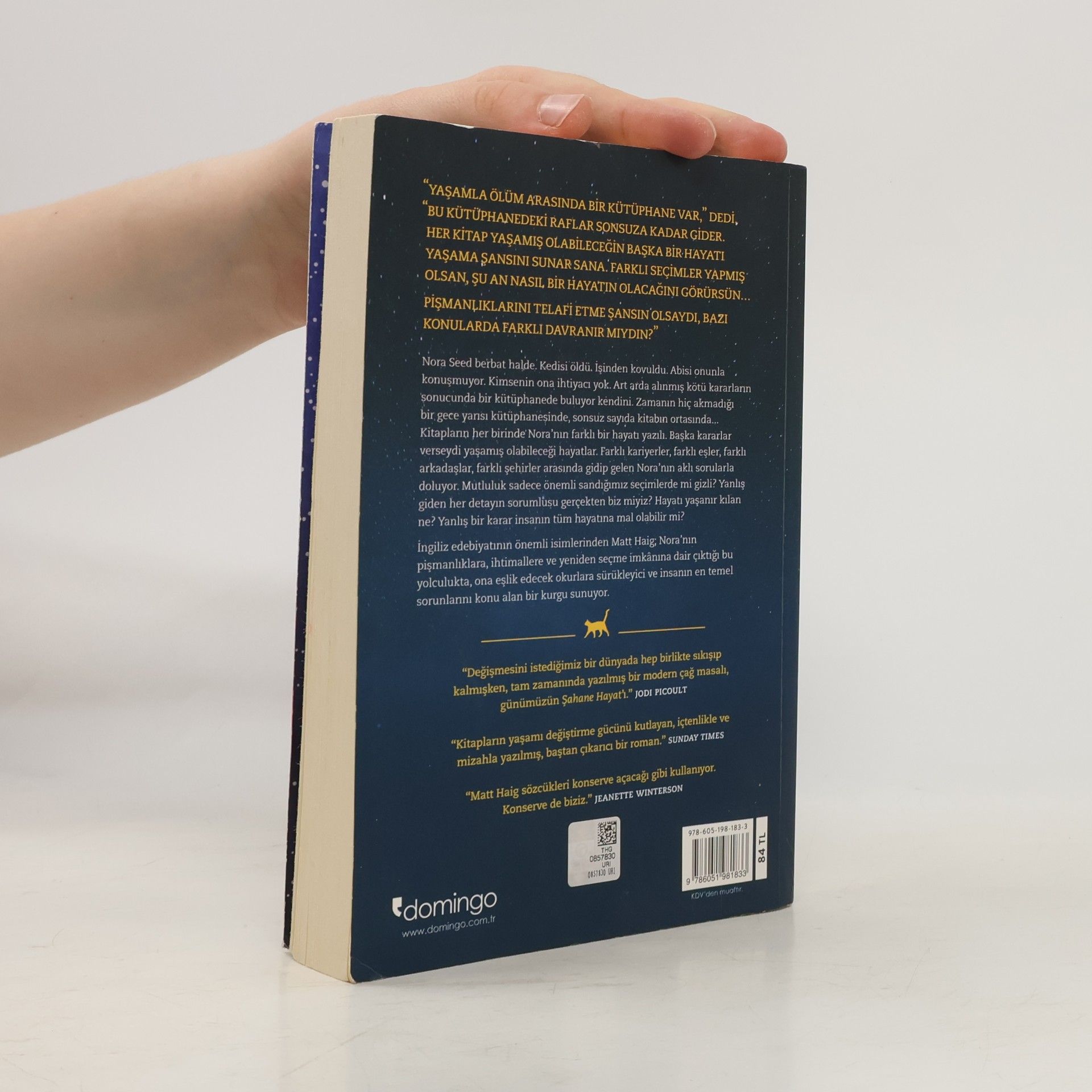 Matt Haig Gece Yarisi Kütüphanesi