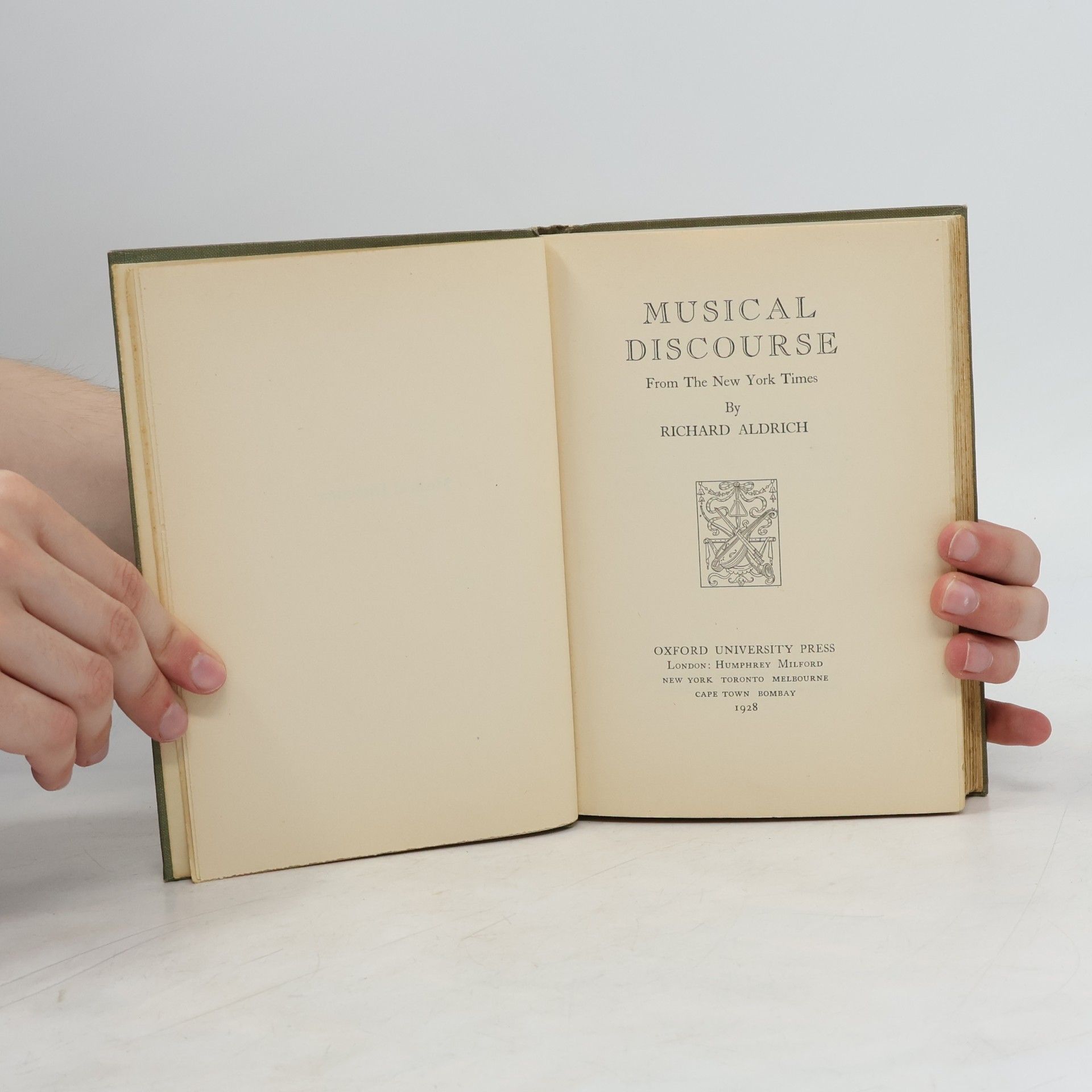 Richard Aldrich Musical Discourse