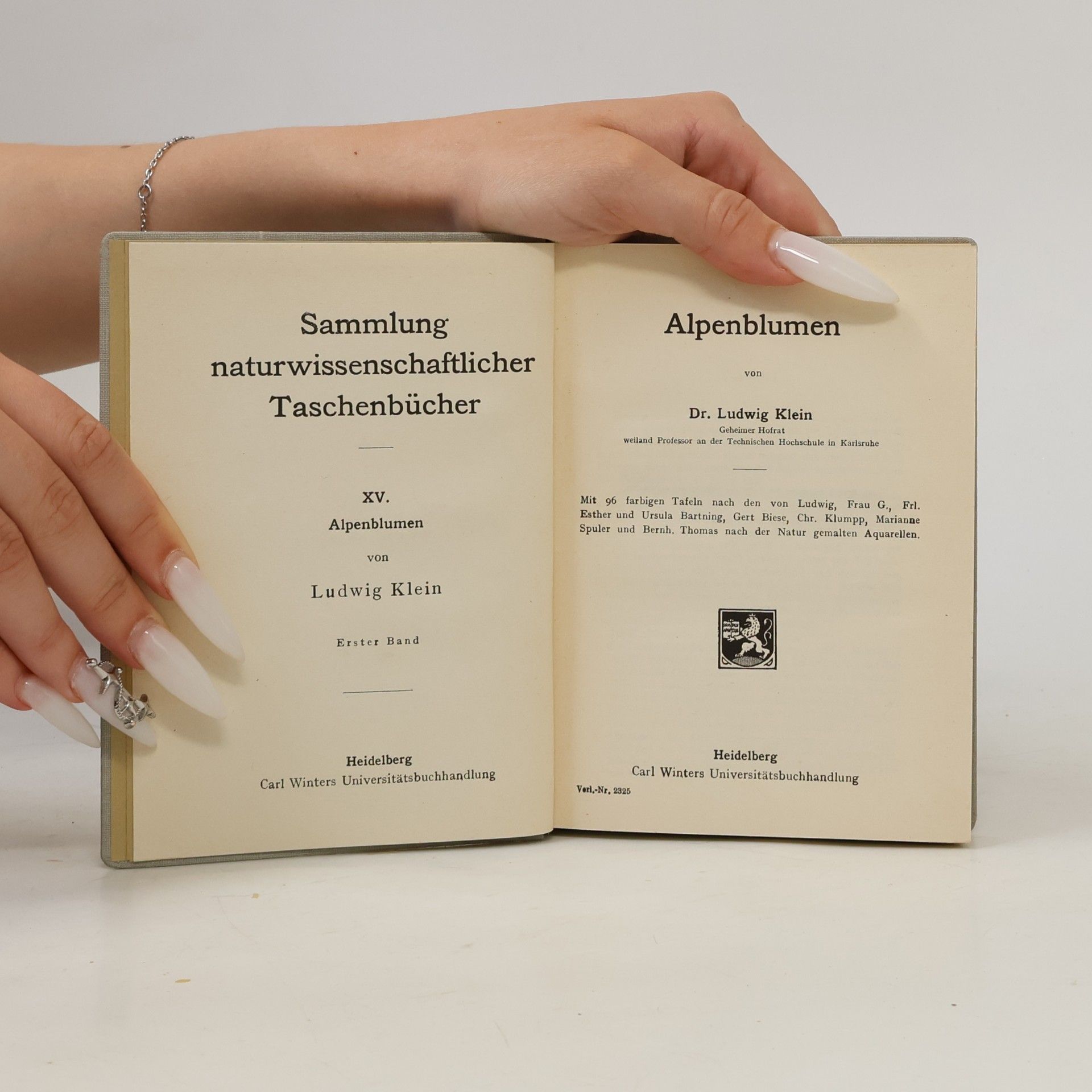 Ludwig Klein Alpenblumen