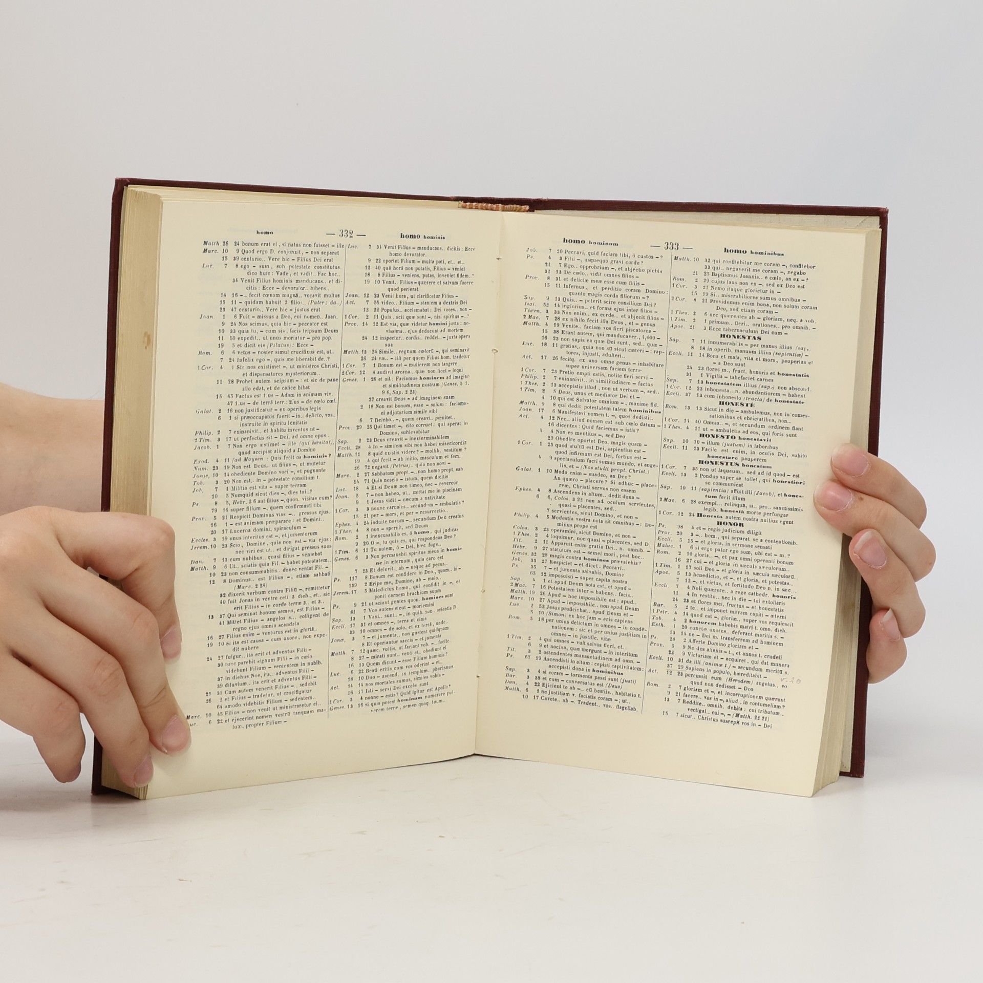 Henri Roux De Raze Concordantiarum SS. Scripturae Manuale