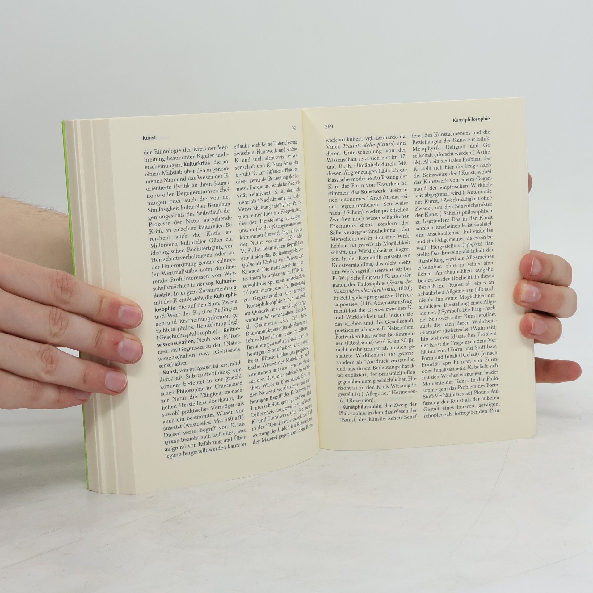 Arnim Regenbogen Philosophische Bibliothek: Wörterbuch der philosophischen Begriffe