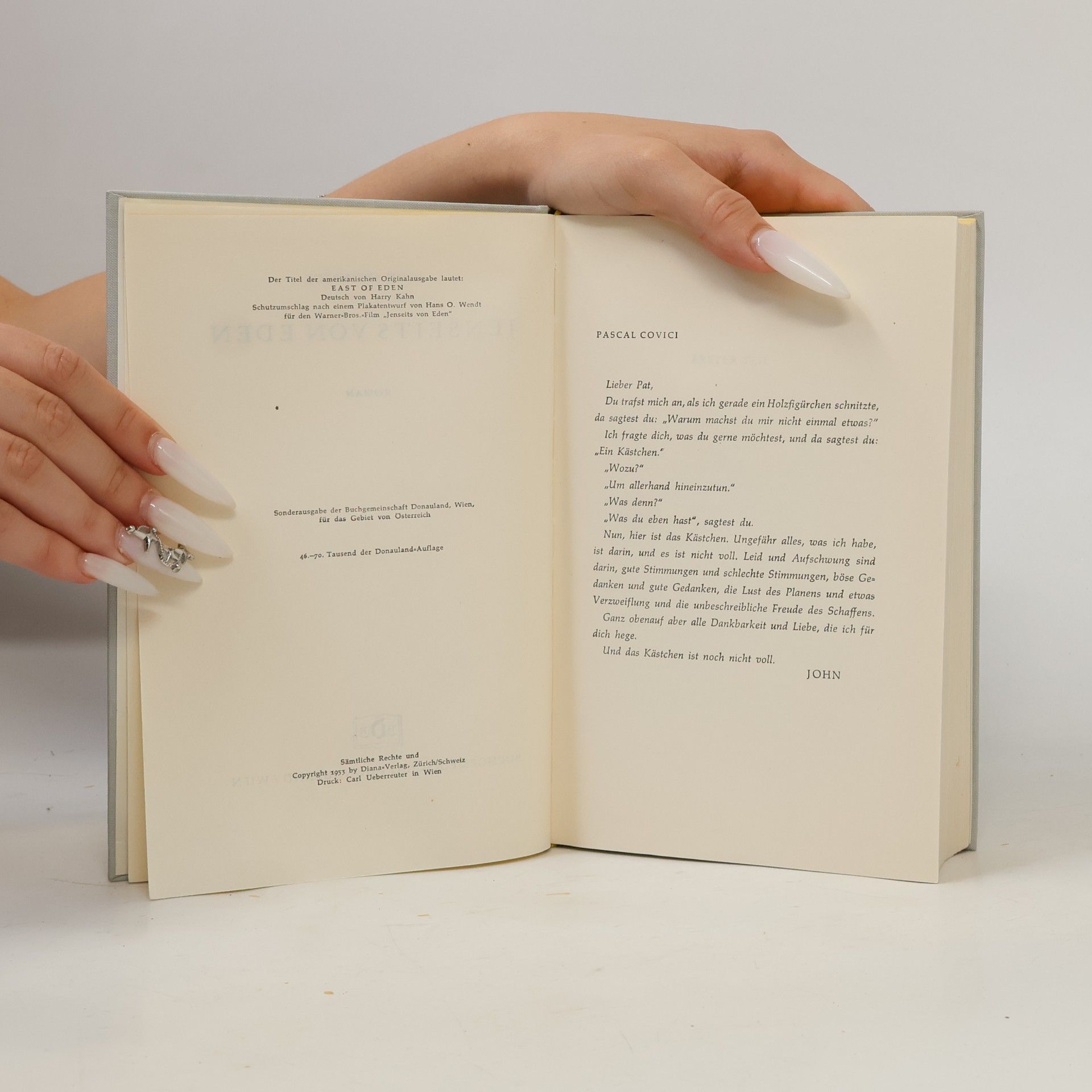 John Steinbeck Jenseits von Eden