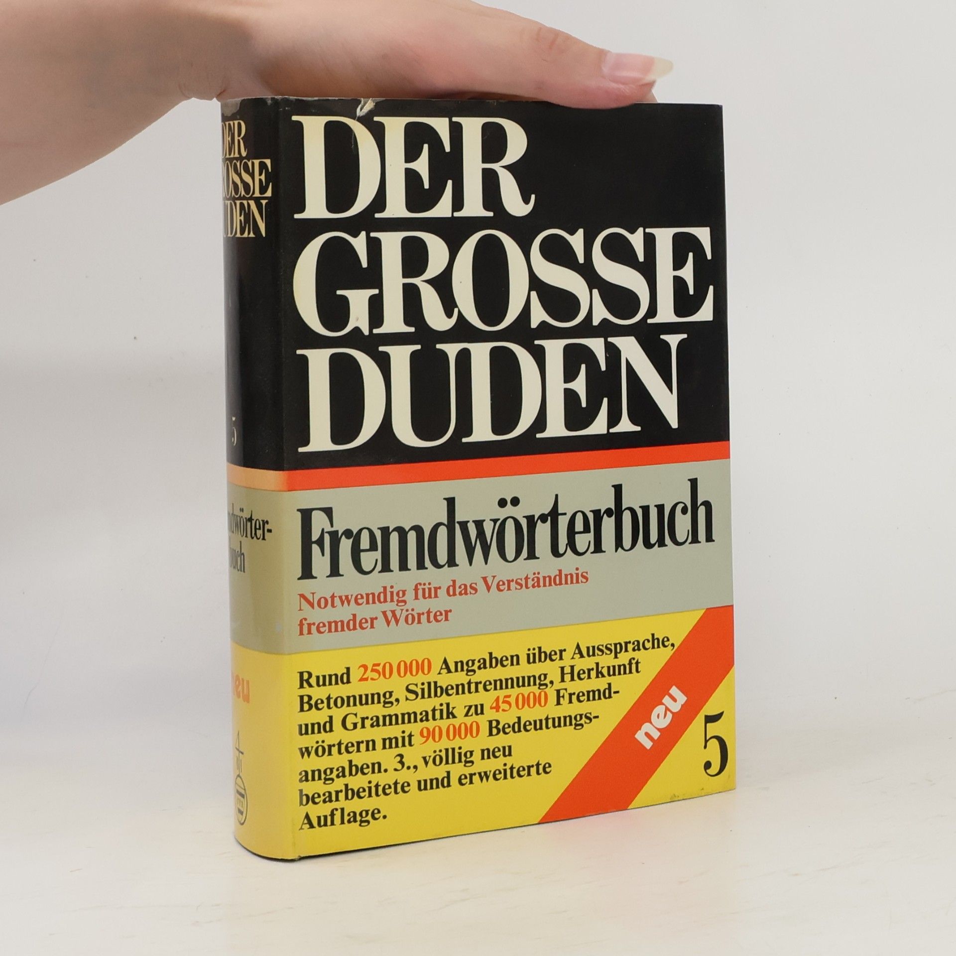 Autorenkollektiv Der Große Duden Fremdwörterbuch 5