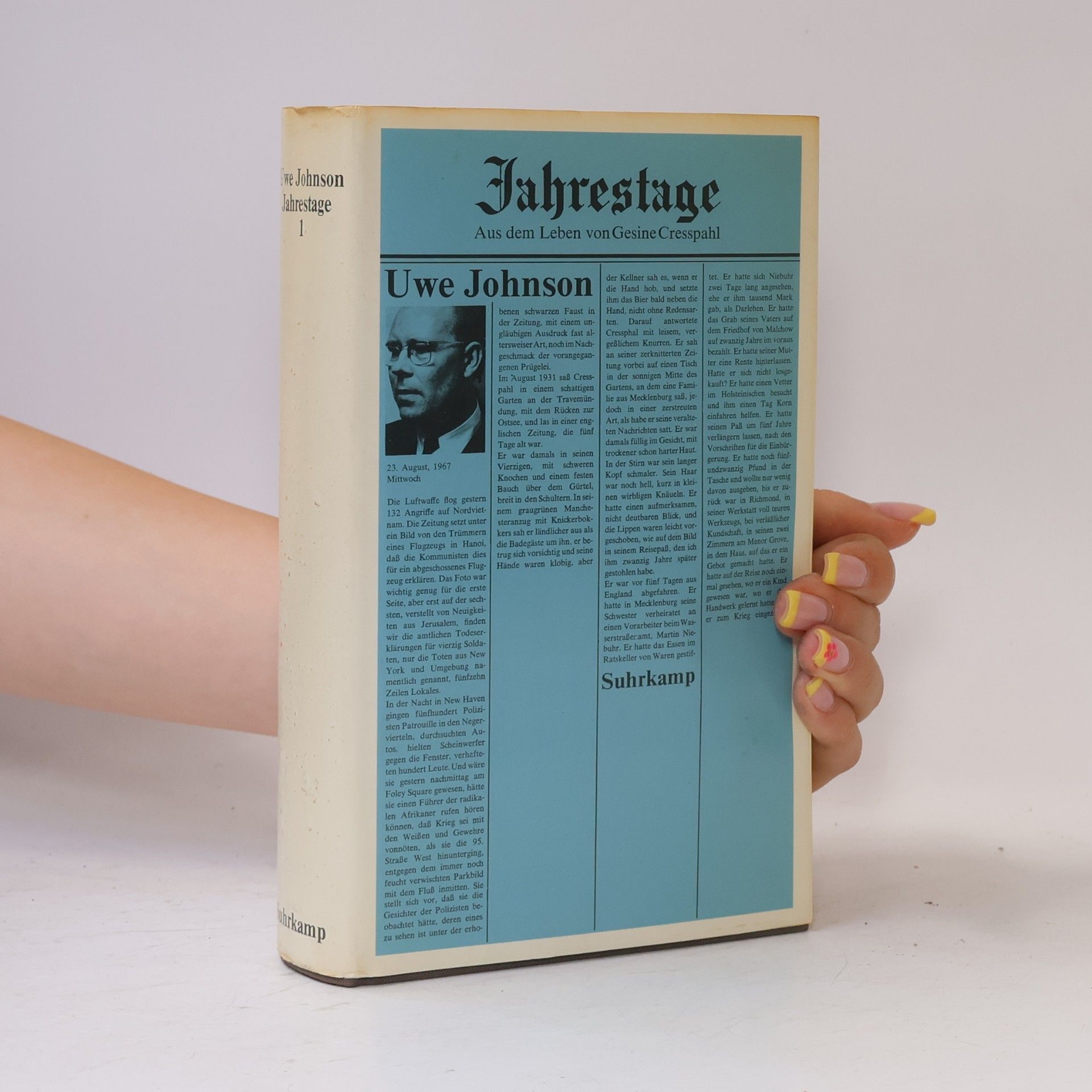 Jahrestage. Aus dem Leben von Gesine Cresspahl 1