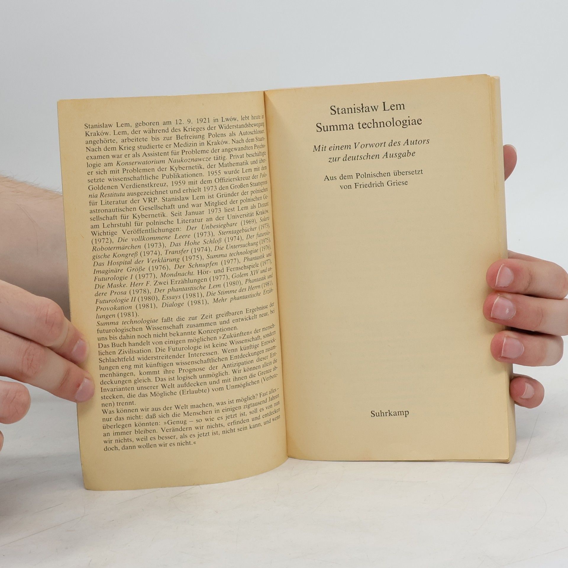 Stanisław Lem Summa technologiae
