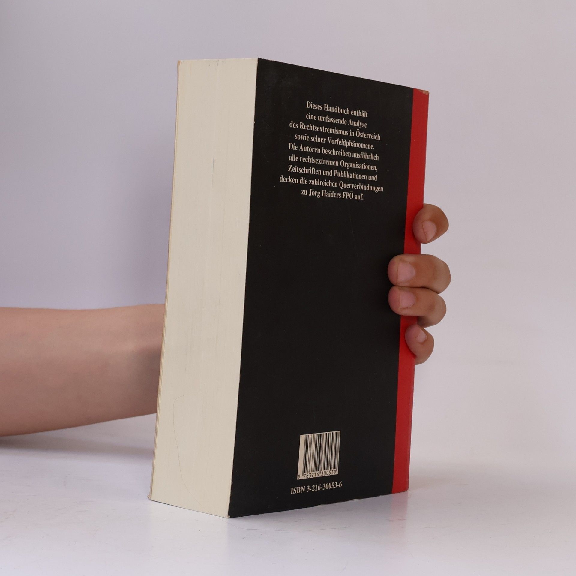 Brigitte Bailer-Galanda Handbuch des österreichischen Rechtsextremismus