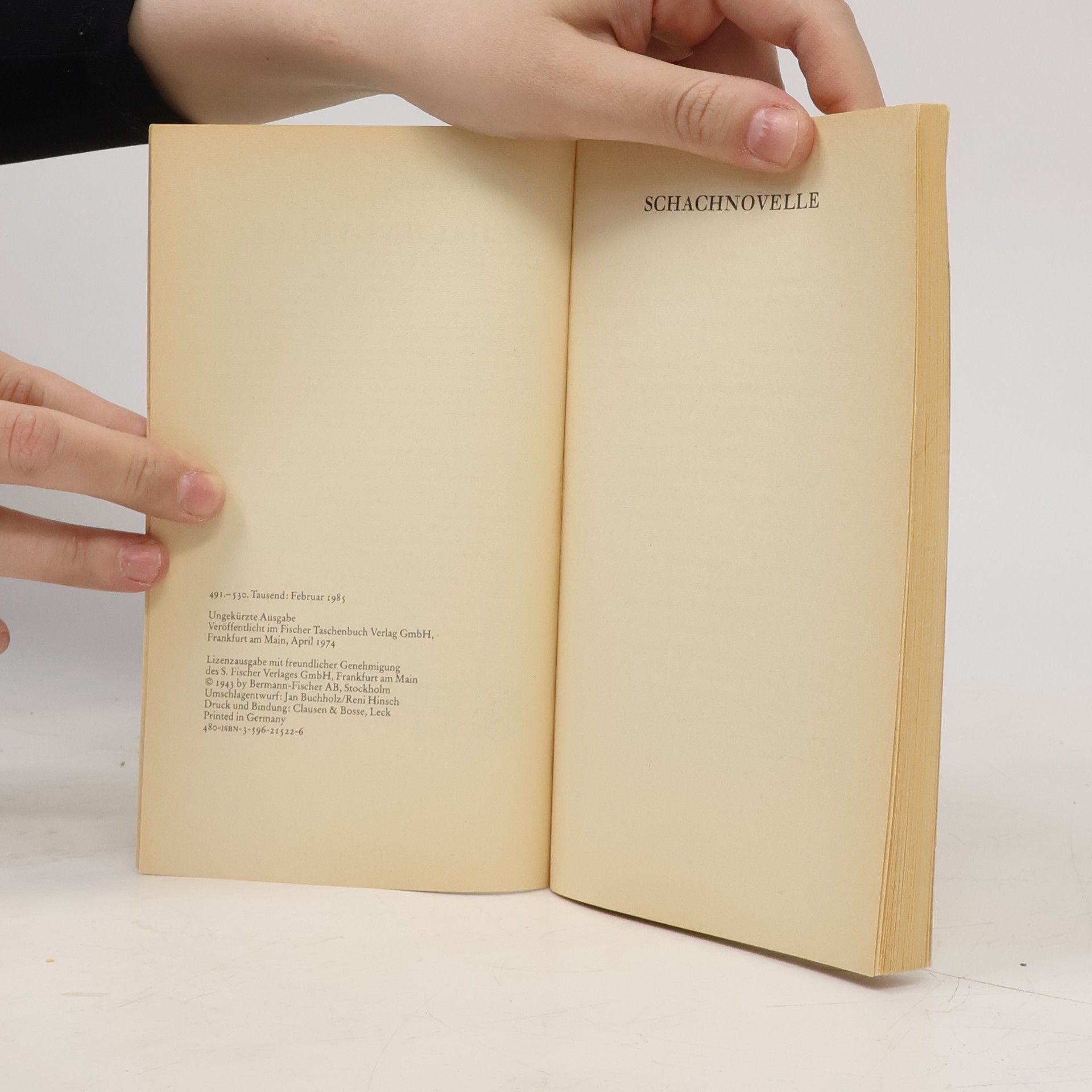 Stefan Zweig Schachnovelle